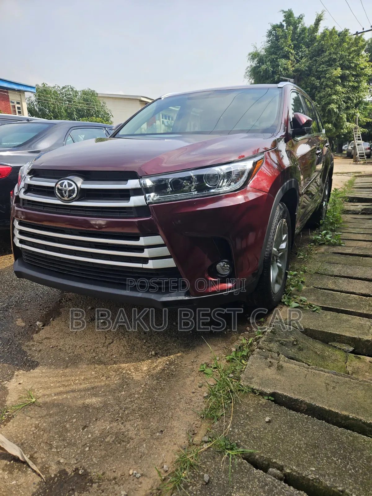 Toyota Highlander Limited Platinum 4x2 V6 (3.5L 6cyl 8A) 2018 Maroon