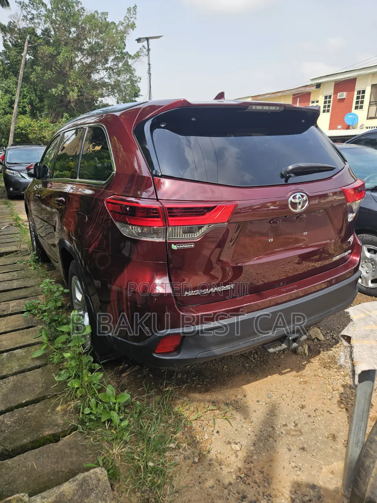 Toyota Highlander Limited Platinum 4x2 V6 (3.5L 6cyl 8A) 2018 Maroon