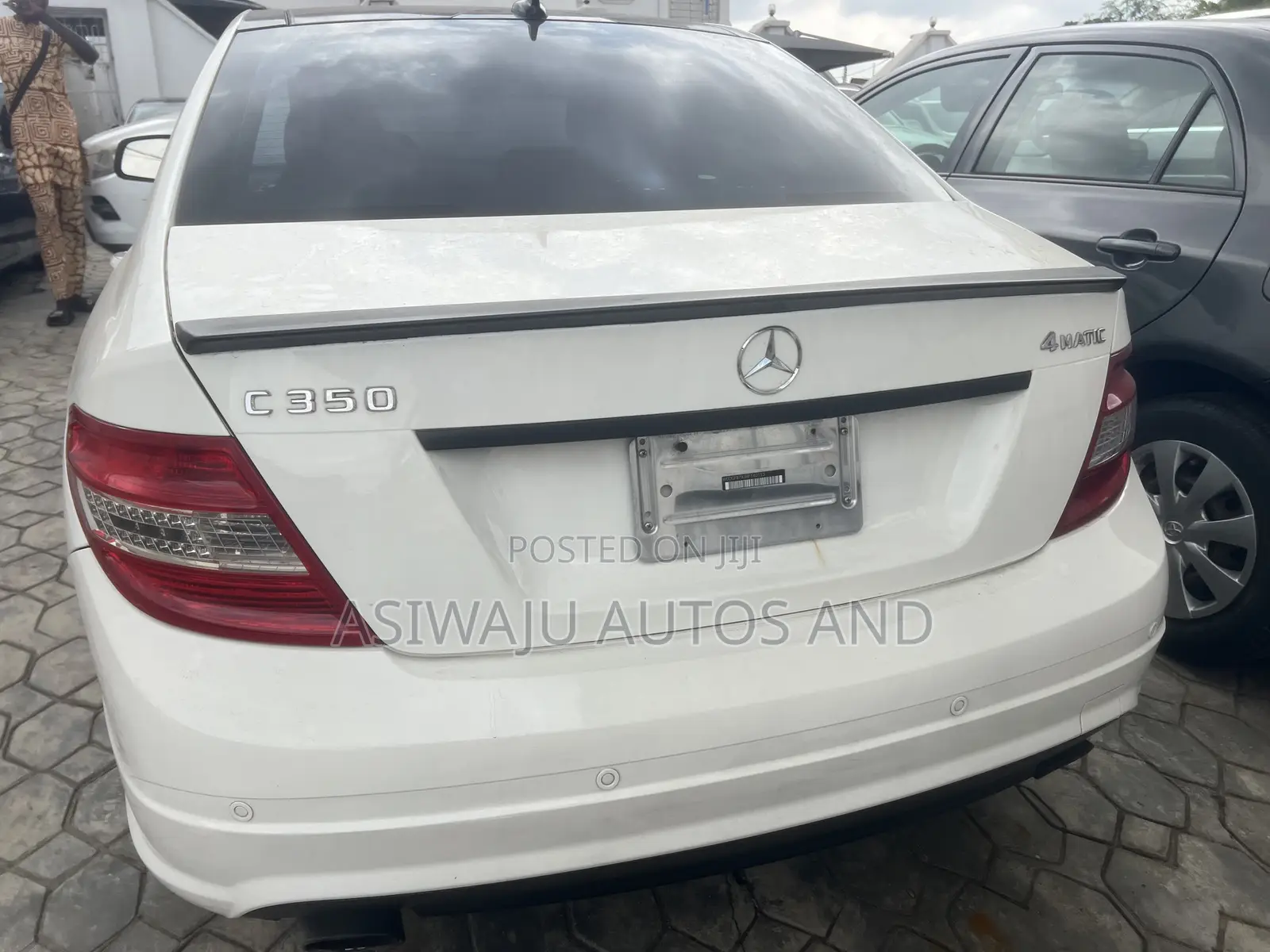 Mercedes-Benz C350 C350 BlueEFFICIENCY 4MATIC AWD 2008 White