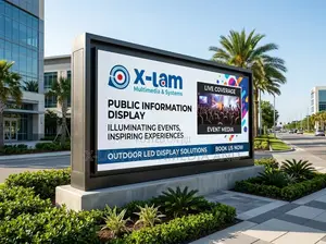 LED Screen for Outdoor Public Information Display