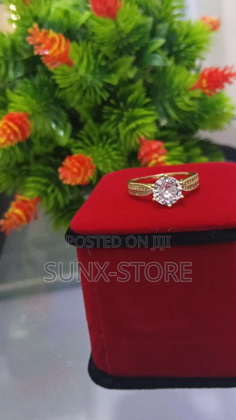 Gold Engagement Ring