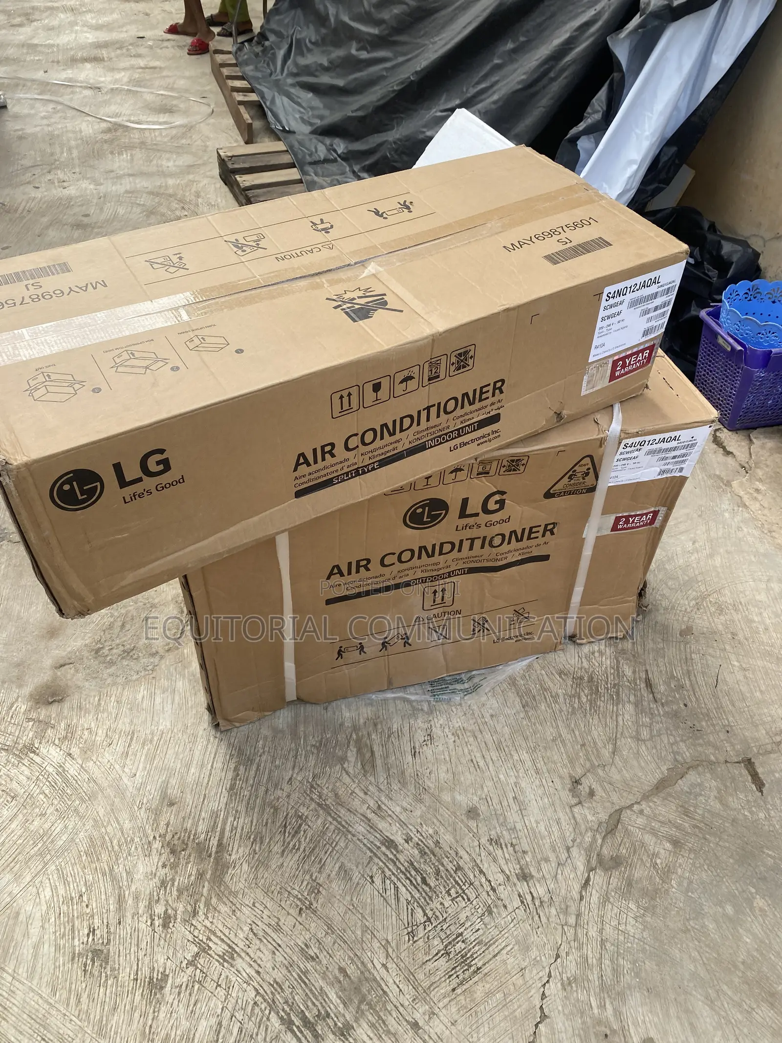 LG S4NQ12JAQAL 1.5HP Air Cooling Unit Split Inverter R410A