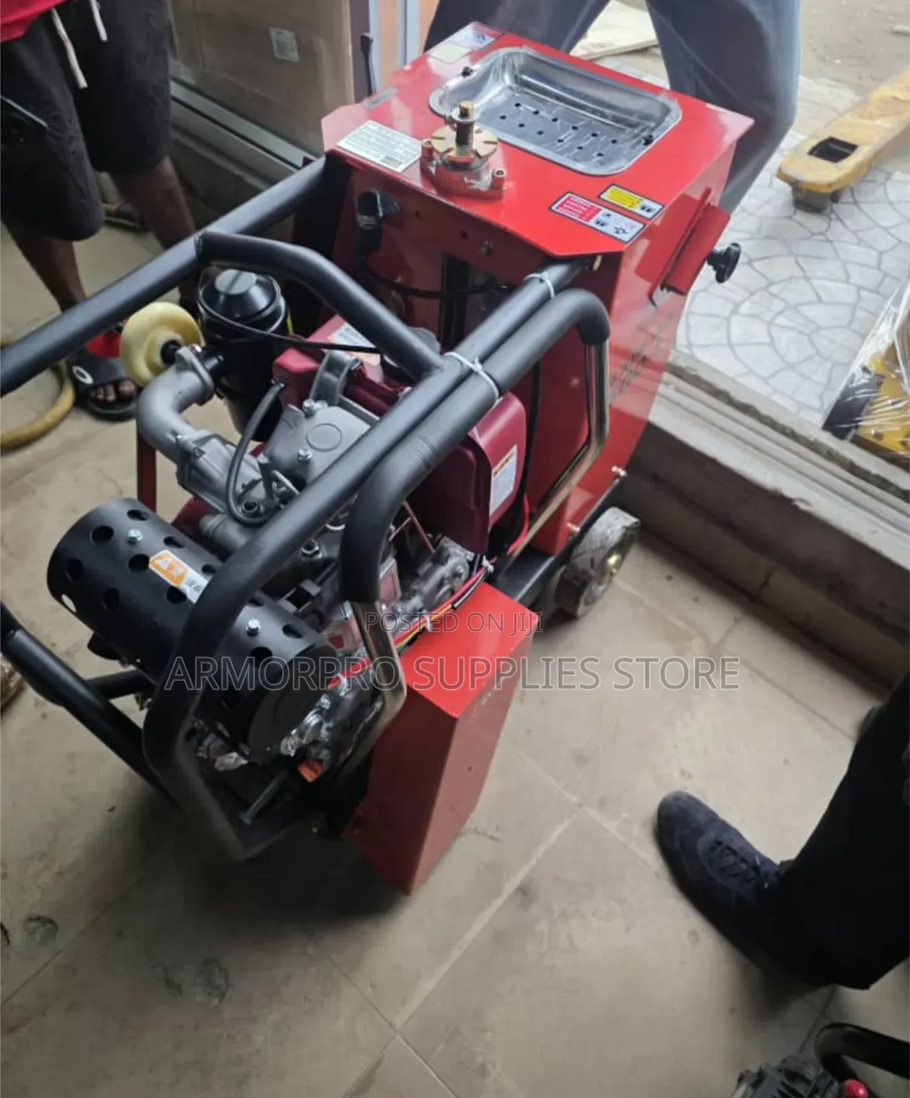 Gasoline-Powered Hot Water High-Pressure Washer