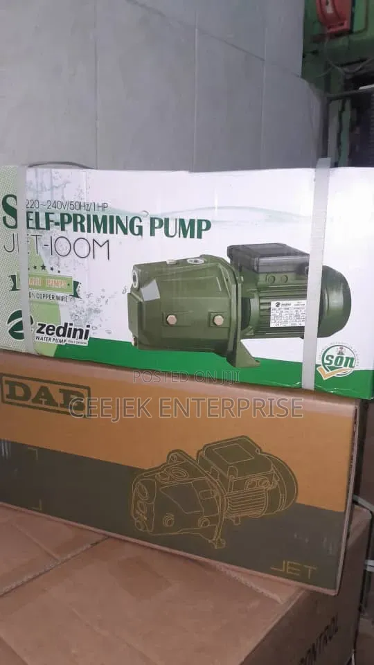 1hp Zedini Water Pump 100%cooper Wire