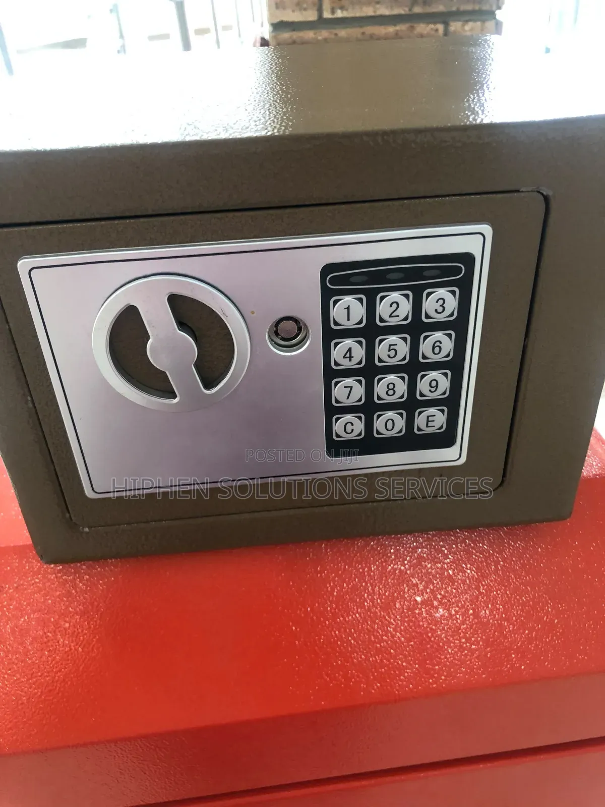 Compact Steel Safe for Cash Storage