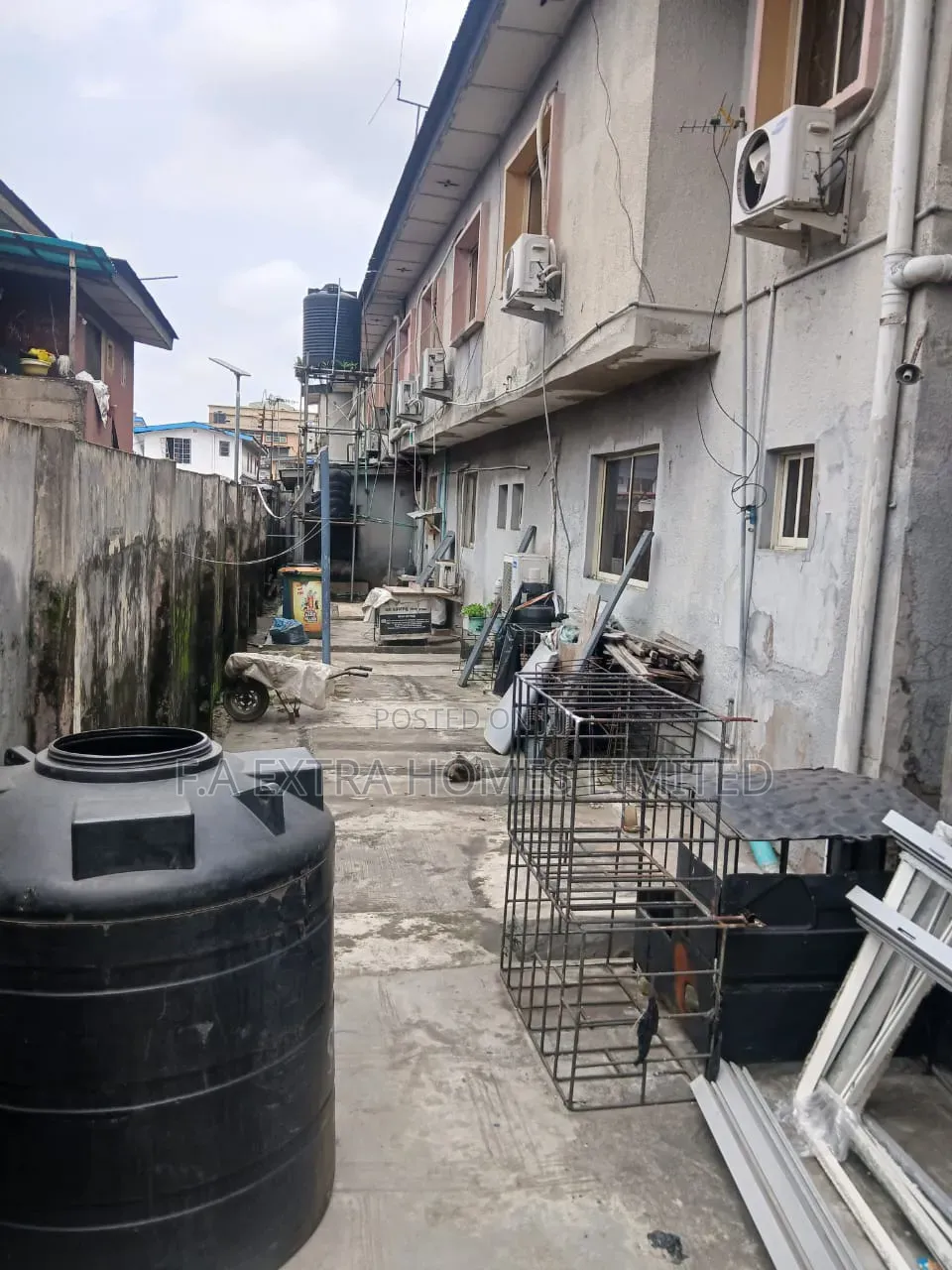 Well Maintain Storey Building on the Major Road
