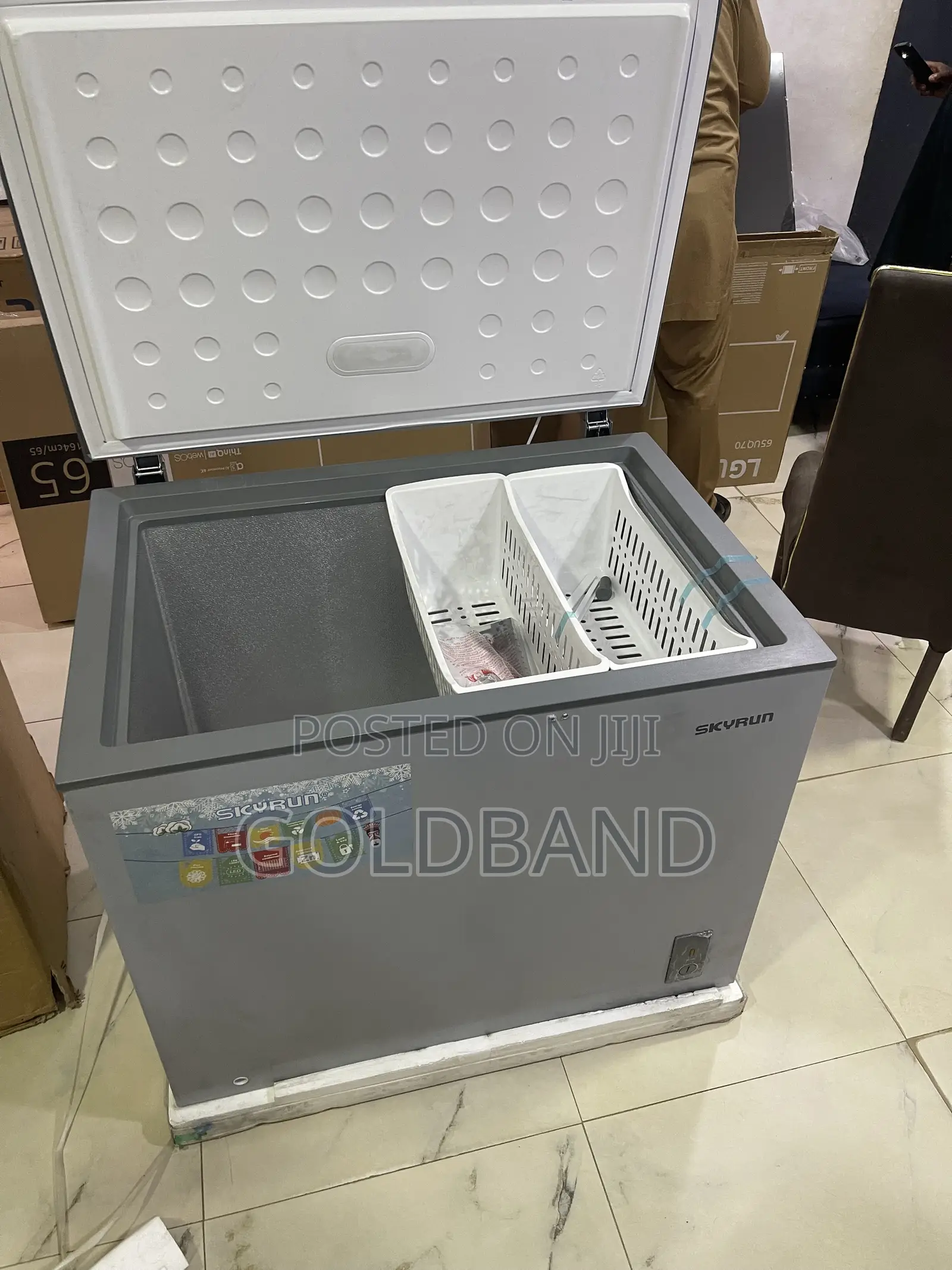 Skyrun 260L Deep Freezer for Home and Commercial Use