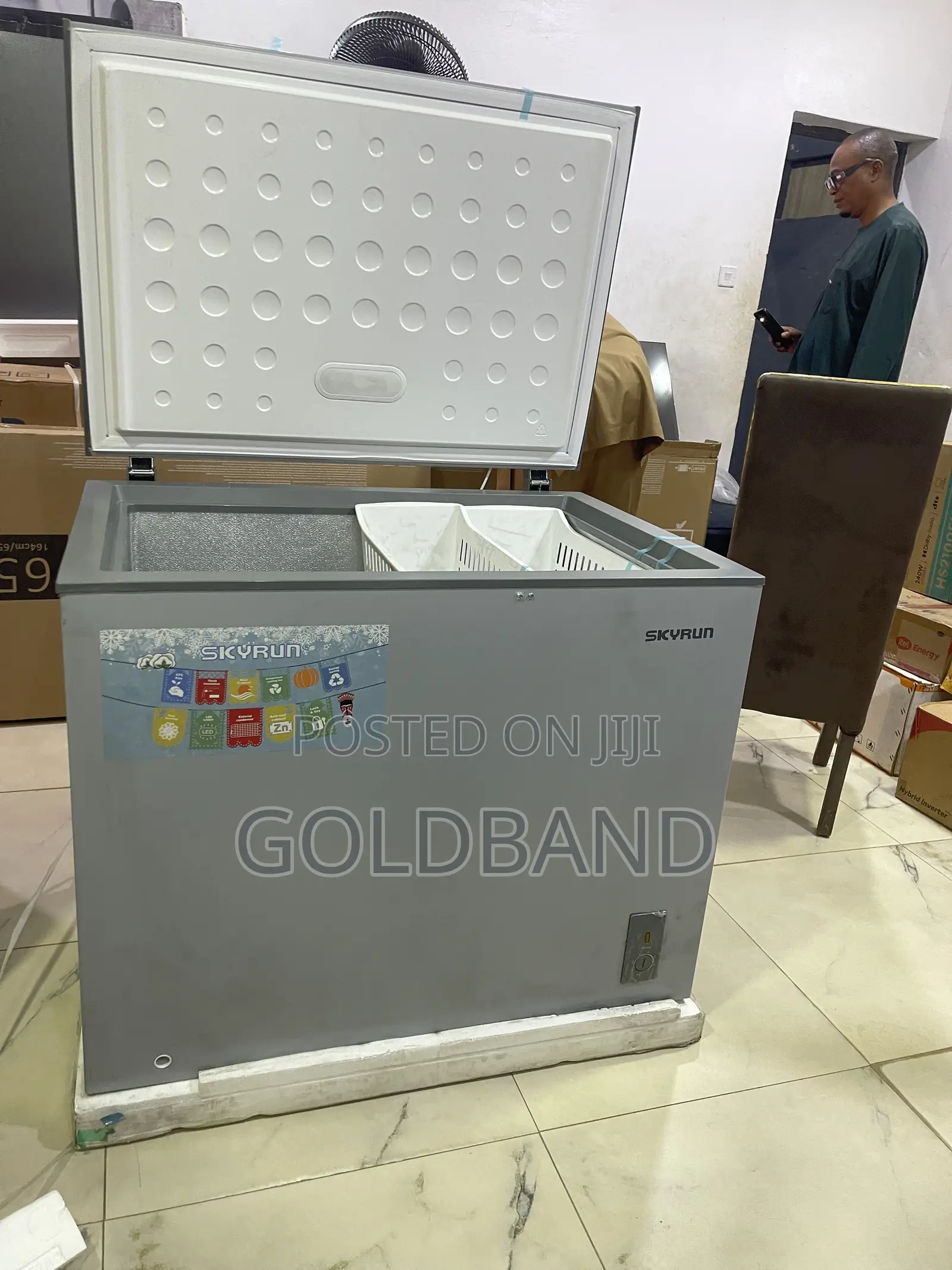 Skyrun BD 260A Chest Freezer – Store More, Shop Less Often