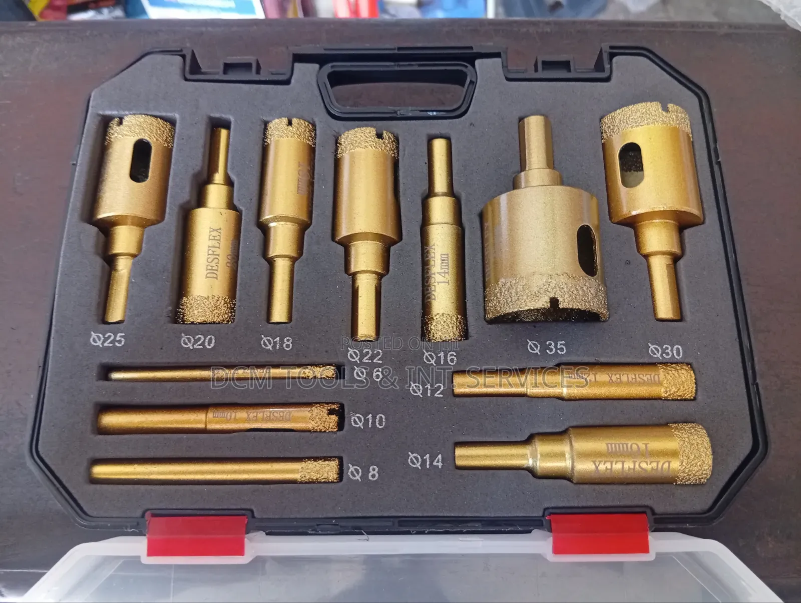 Set of Diamond Hole Saw