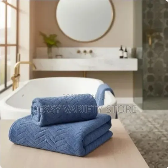 Premium 2-in-1 Set Soft Absorbent Bath Towels