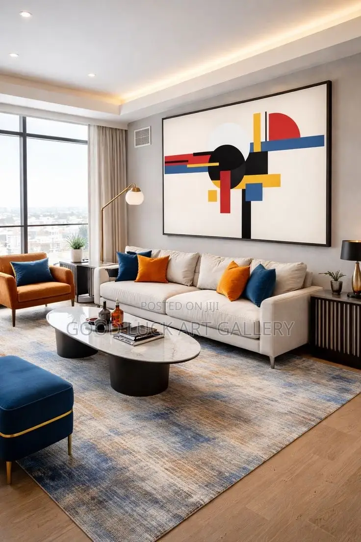 Modern Abstract Geometric Wall Art