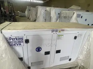 50kva Brand New UKPerkins Soundproof Diesel Generator 100% Copper 