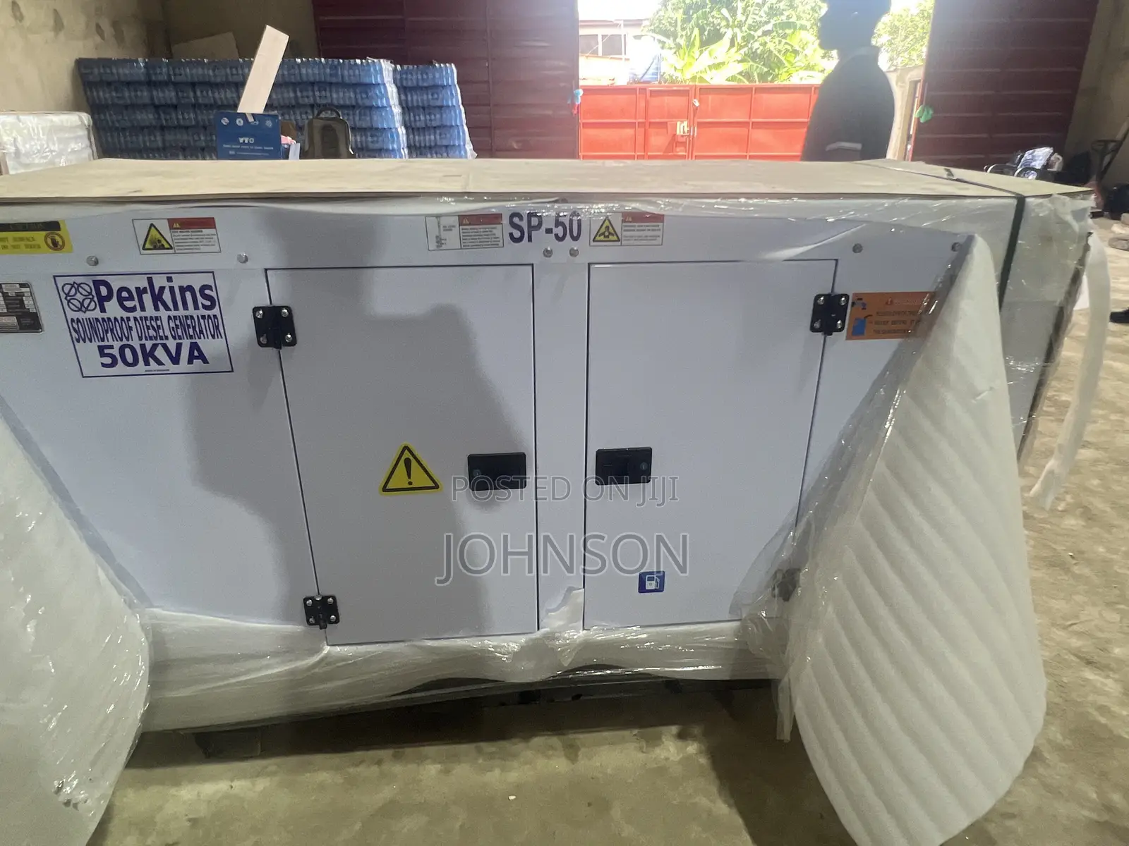 50kva Brand New UKPerkins Soundproof Diesel Generator 100% Copper 