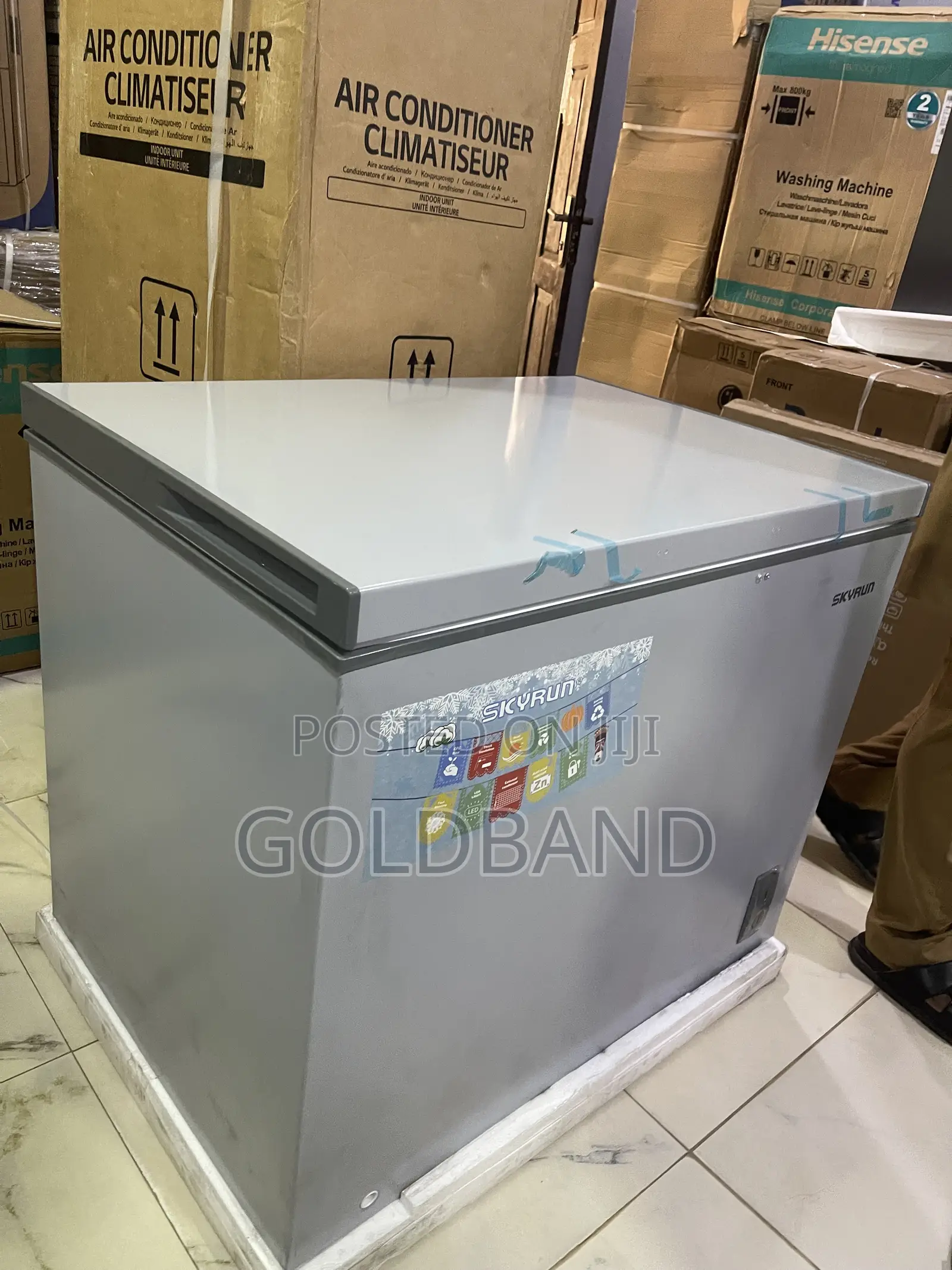 Skyrun 260 Litres Deep Freezer for Grocery Stores and Shops