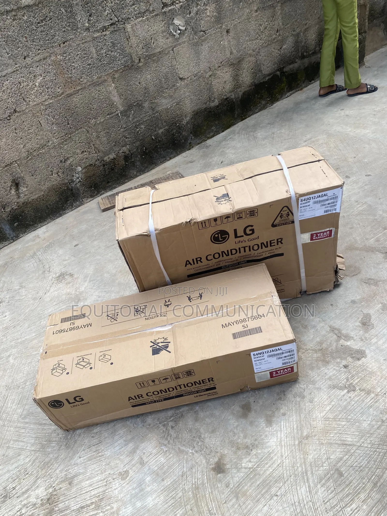 LG 1.5hp Inverter Split AC for Bedrooms S4nq12jaqal R410a
