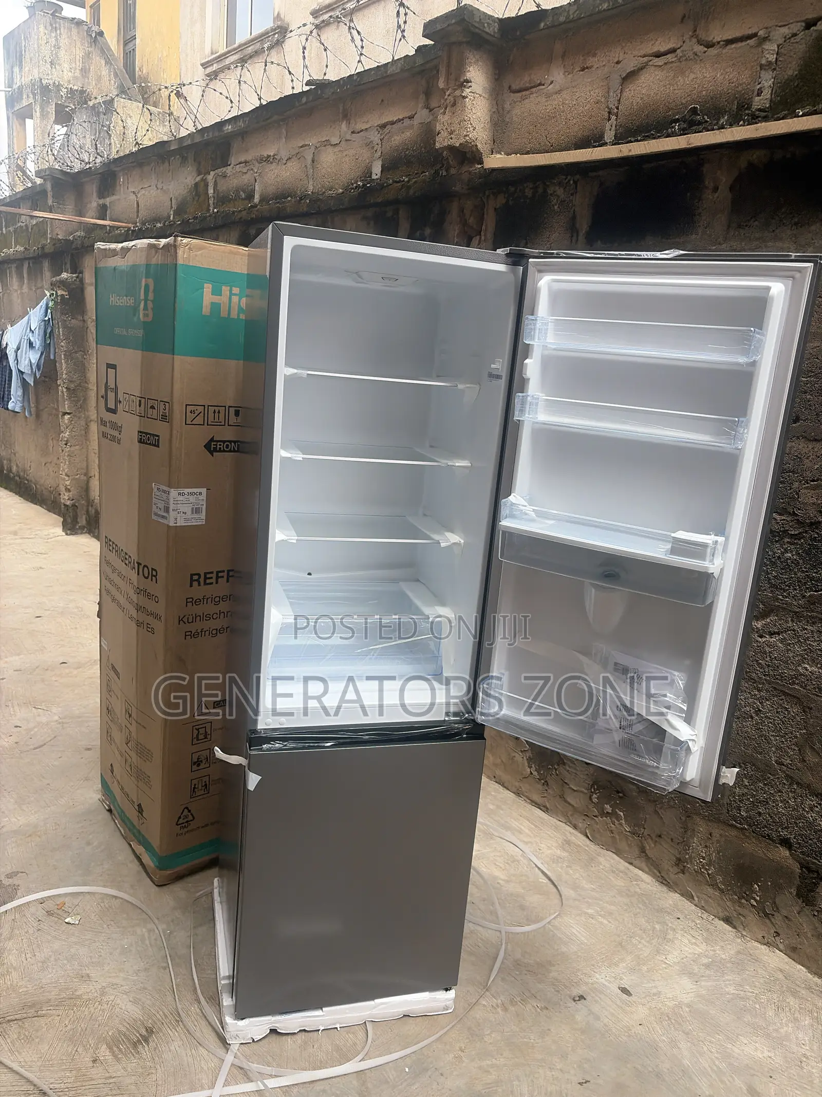 Hisense RD-35DCB 264L Two-Door Refrigerator With Water Dispenser