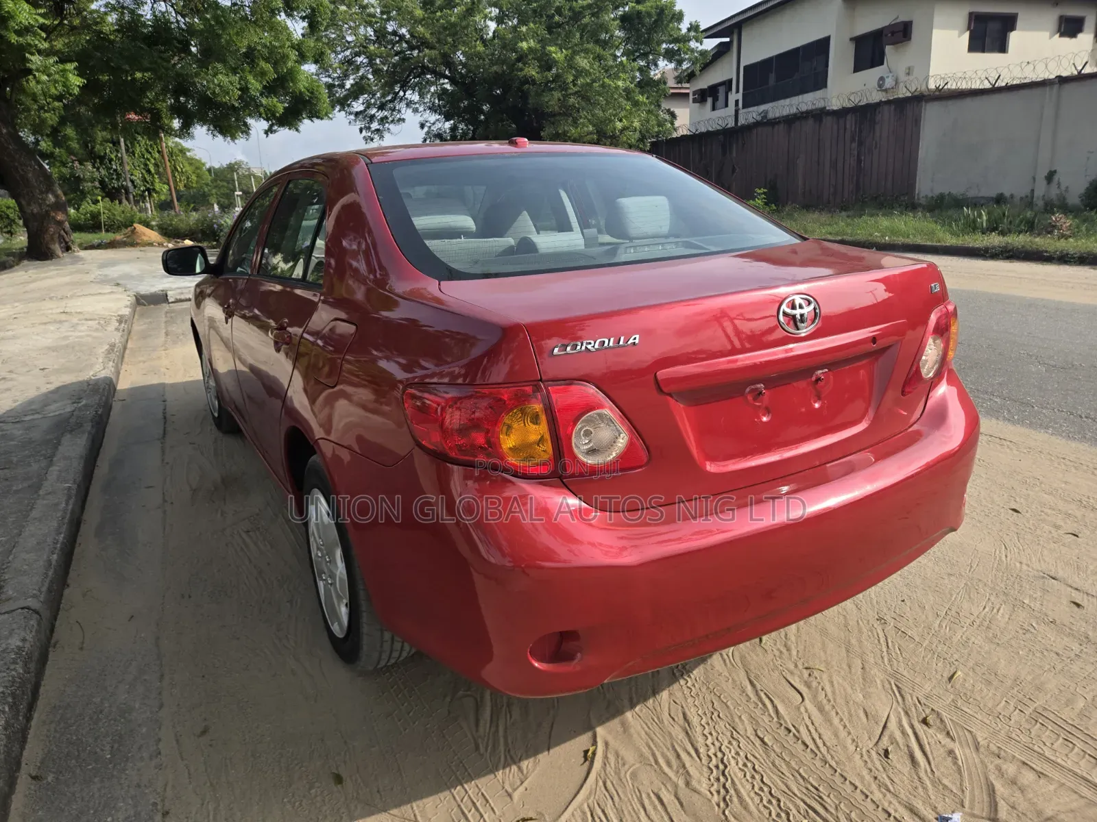 Toyota Corolla 2010 Red