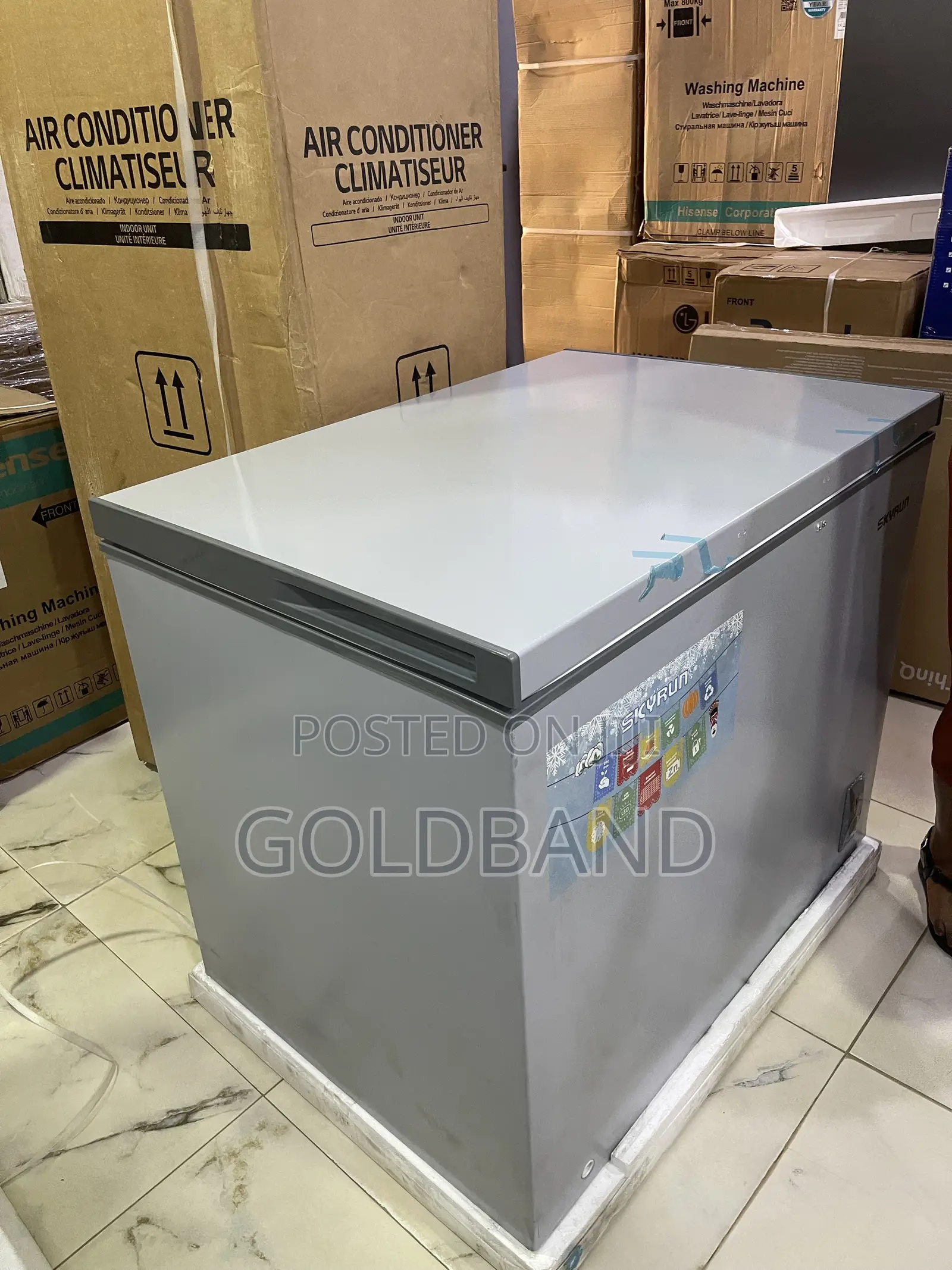 Skyrun 260L Chest Freezer for Stocking Up on Essentials
