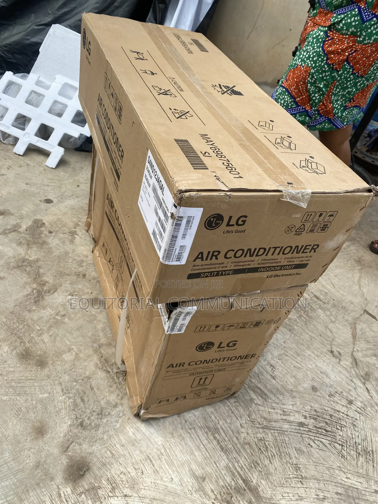 LG 1.5HP Inverter Split Cooling Equipment S4NQ12JAQAL R410A