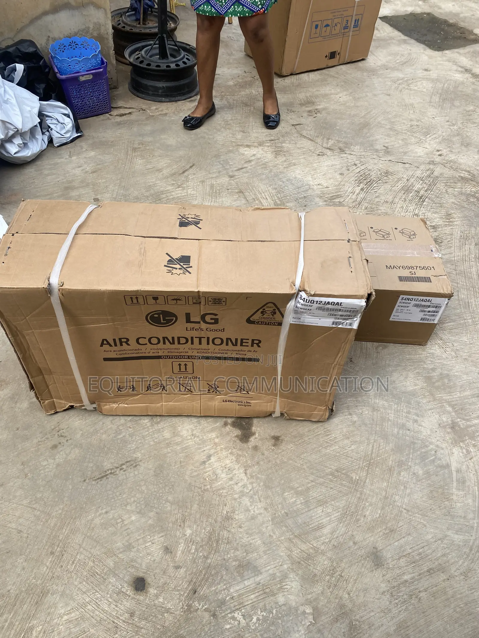 LG 1.5HP Inverter Split Cooling Equipment S4NQ12JAQAL R410A