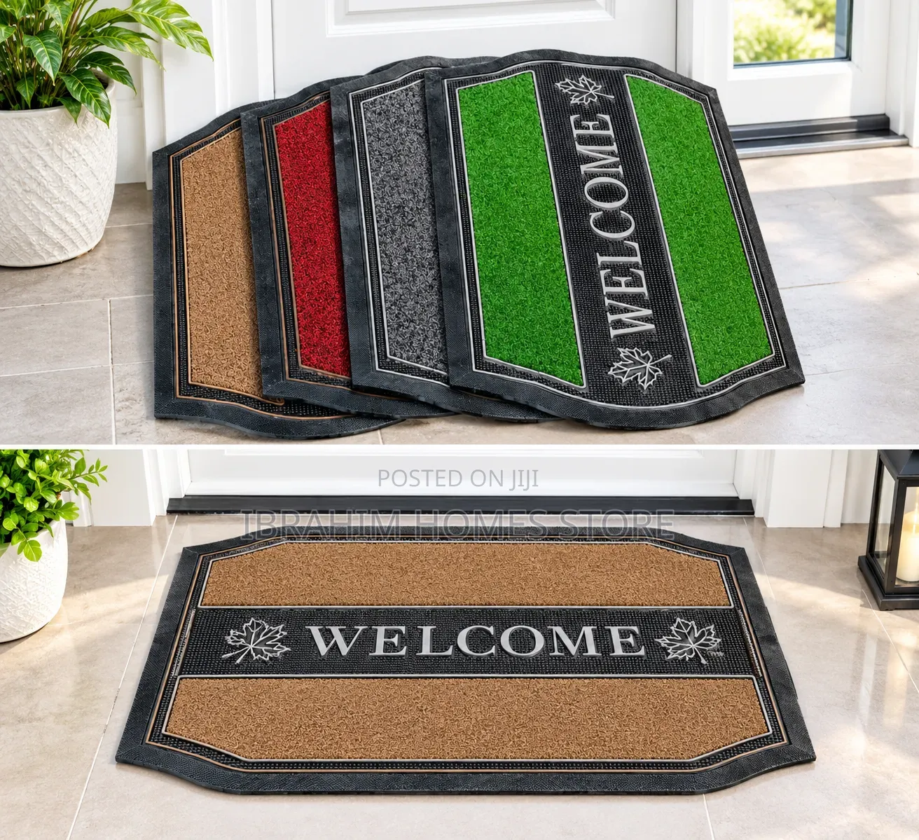 WELCOME Door Mat – Stylish Entrance Carpet