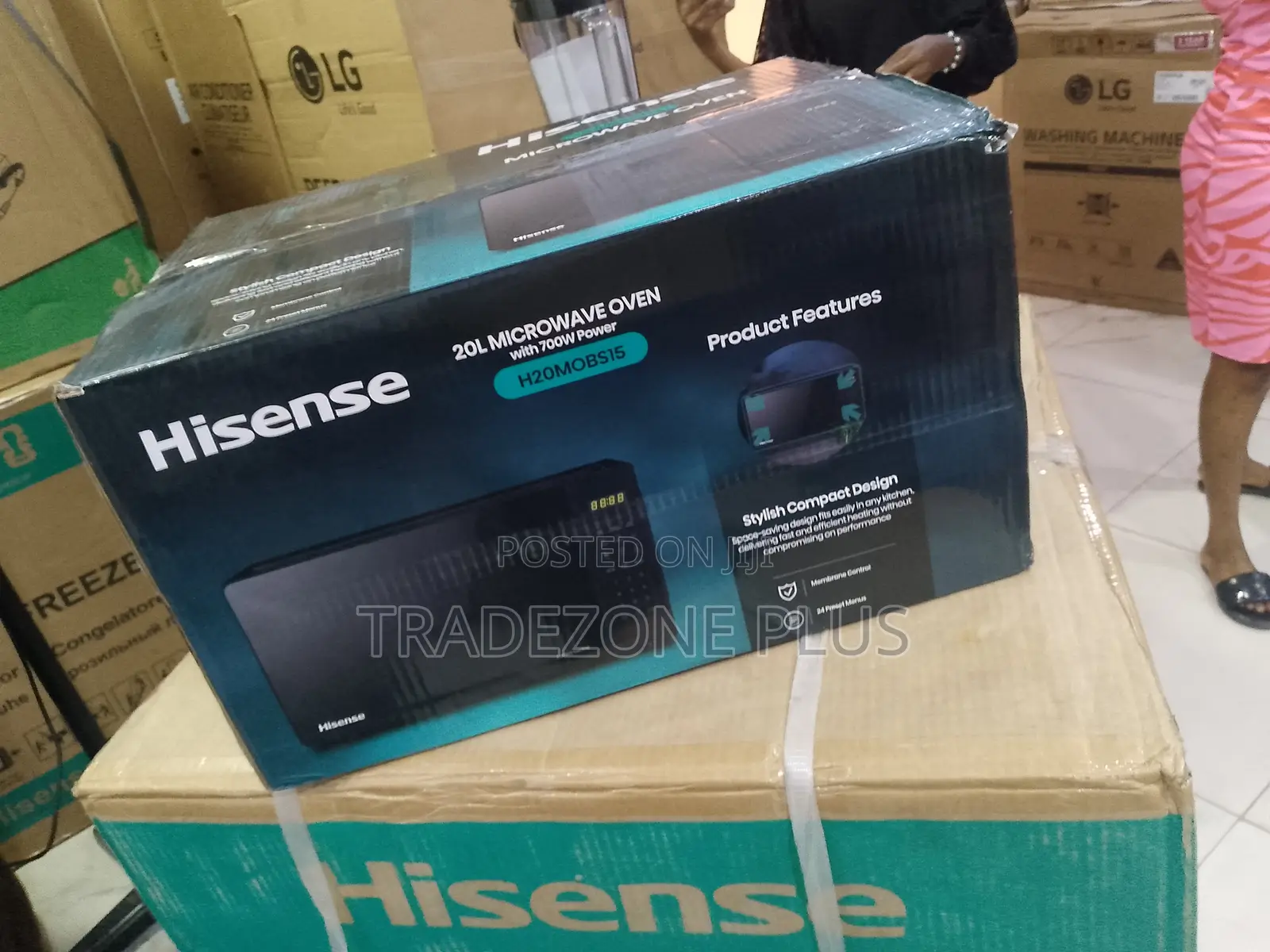 Hisense Microwave Oven 20L 700W – Model H20MOBS15