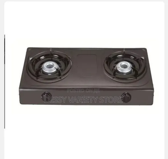 Boscon Auto Ignition Table Top Gas Cooker-2 Burner-Black Bos-Gs012