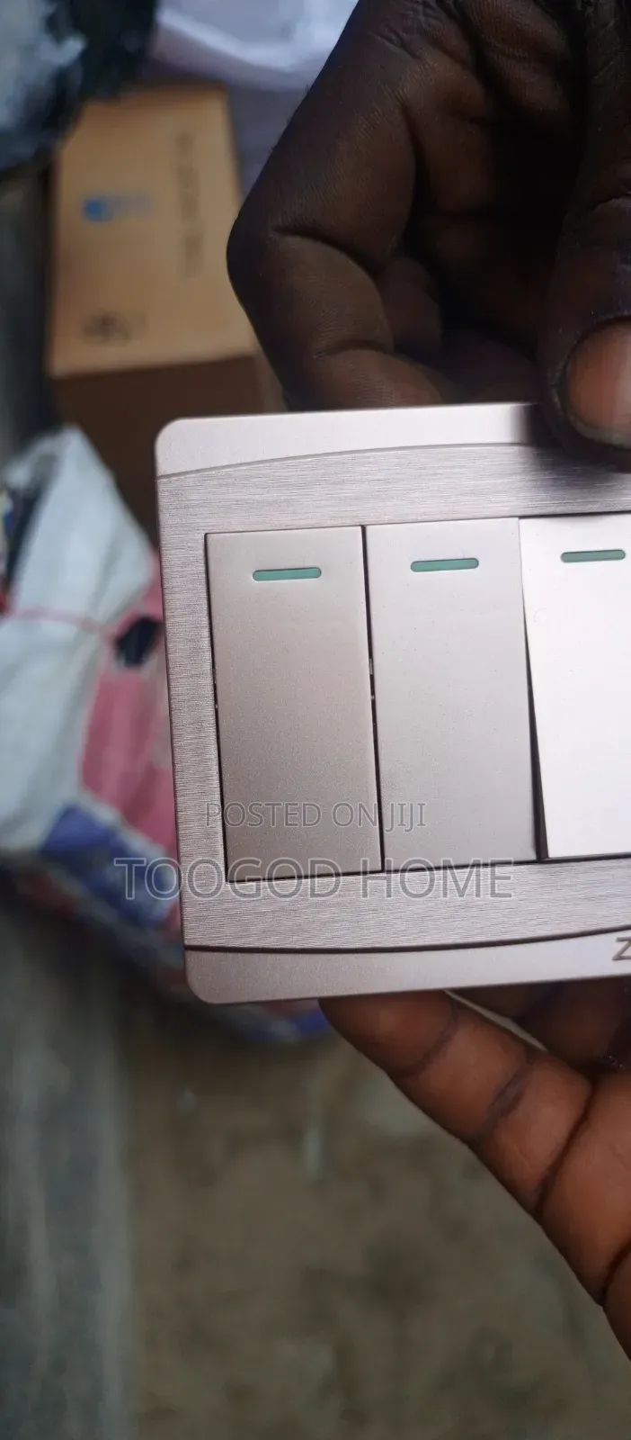 Original 3gang Switch Gold
