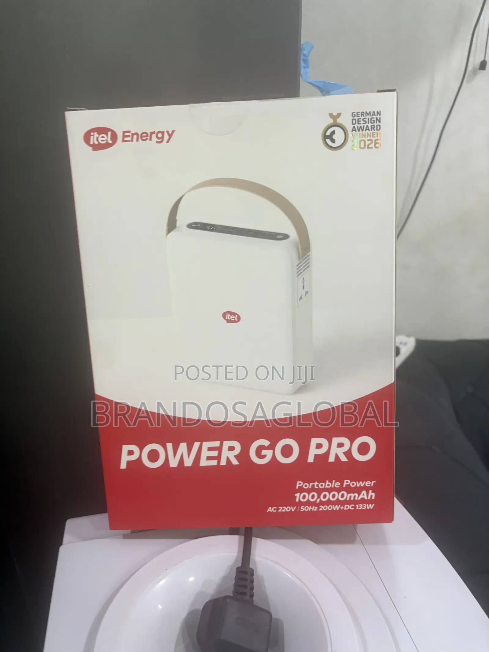 Itel Energy Power Go Pro 100000mAh Portable Power Station