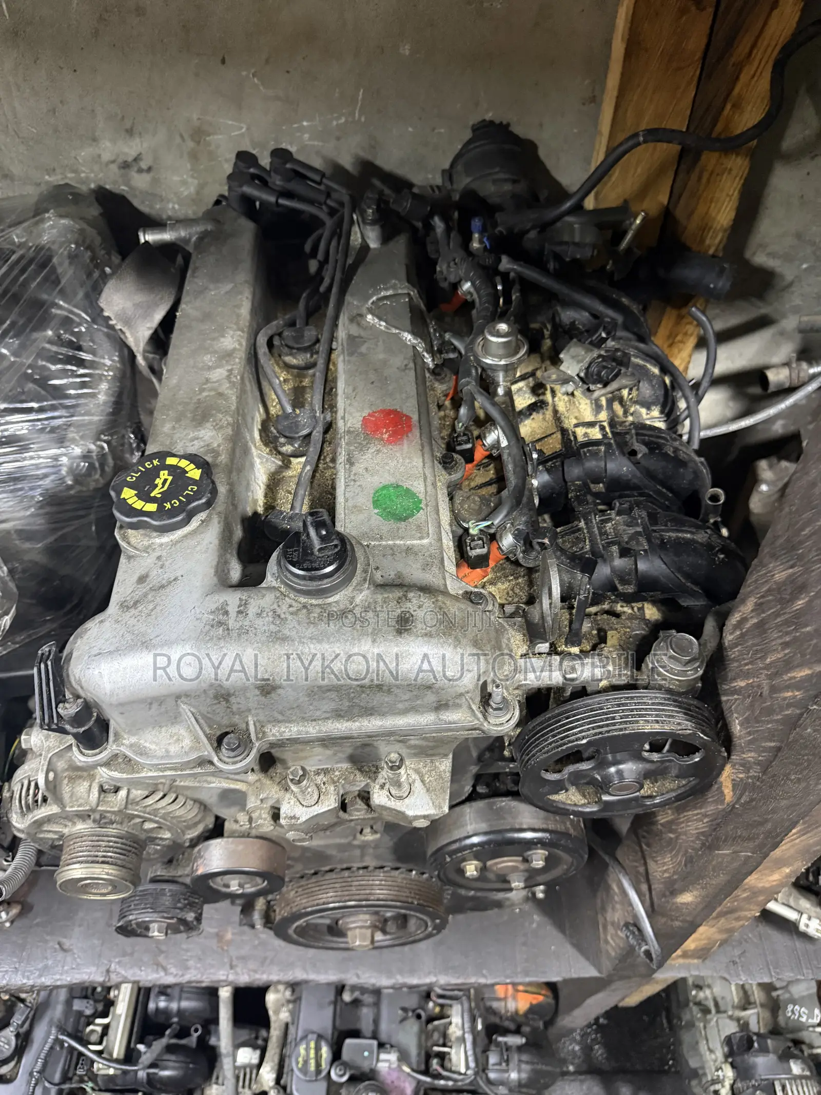 Complete Engine Mazda 2007 Double Sensor