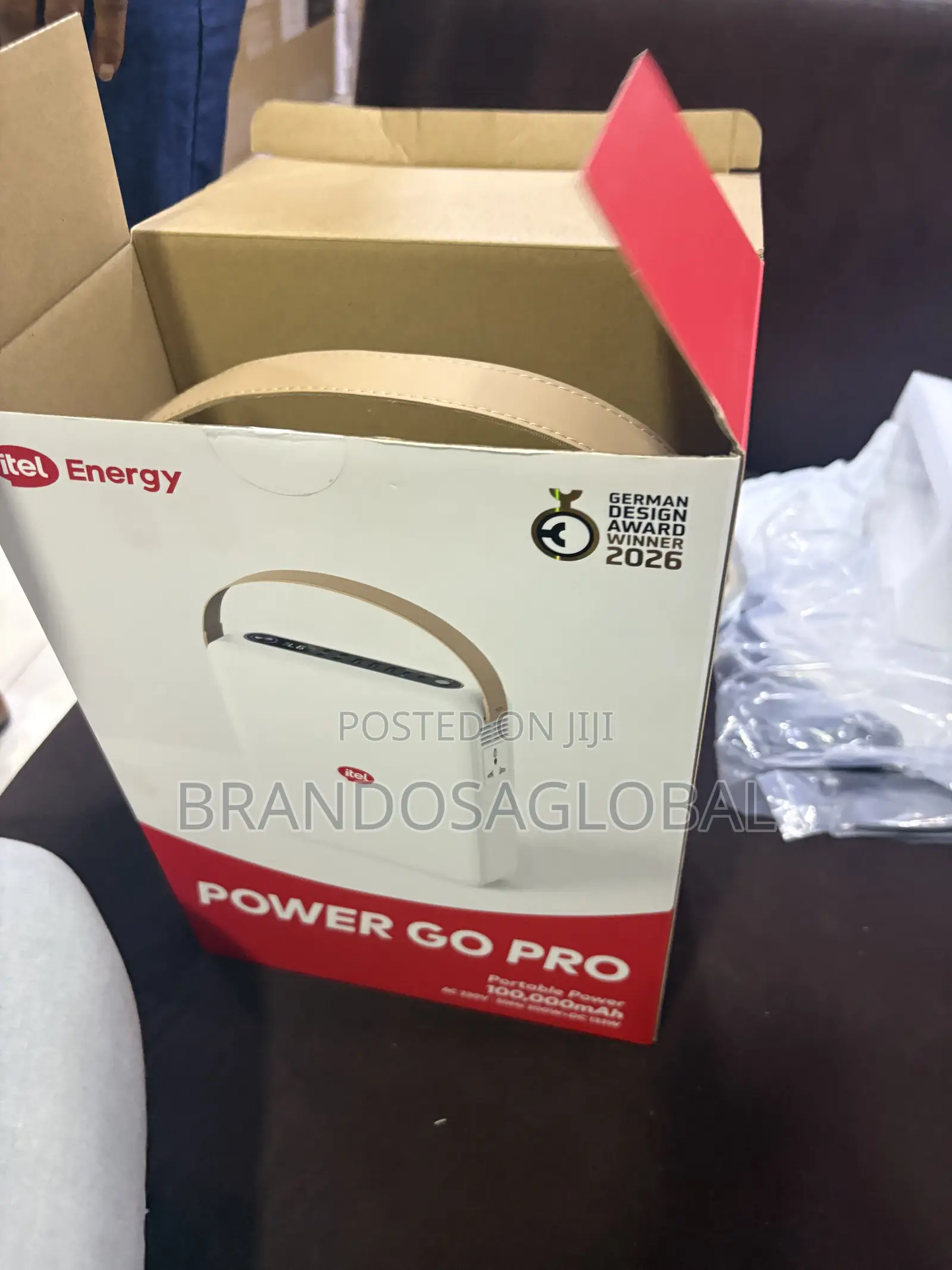 Itel Energy Power Go Pro 100000mAh Power Bank