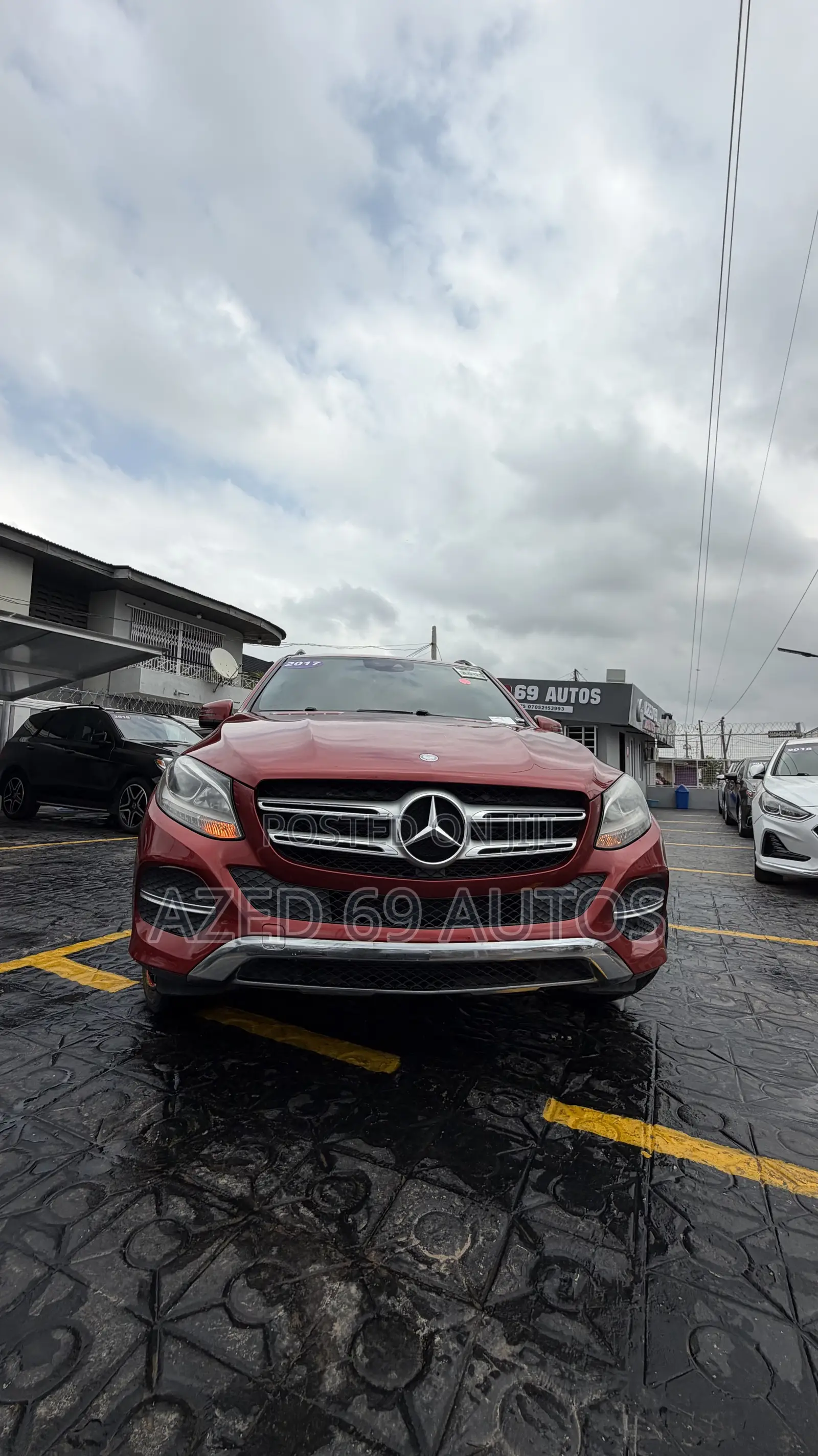 Mercedes-Benz GLE-Class GLE 350 2017 Red
