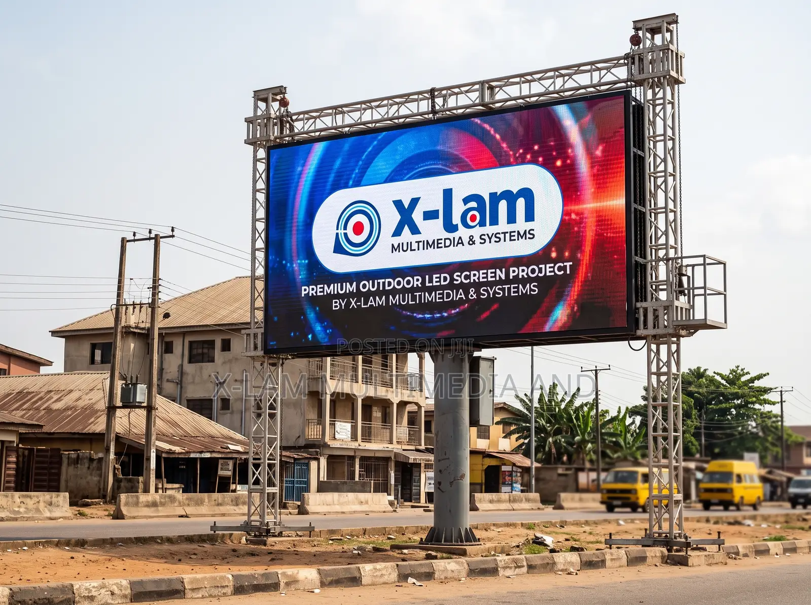LED Advertising Screen for Commercial Properties