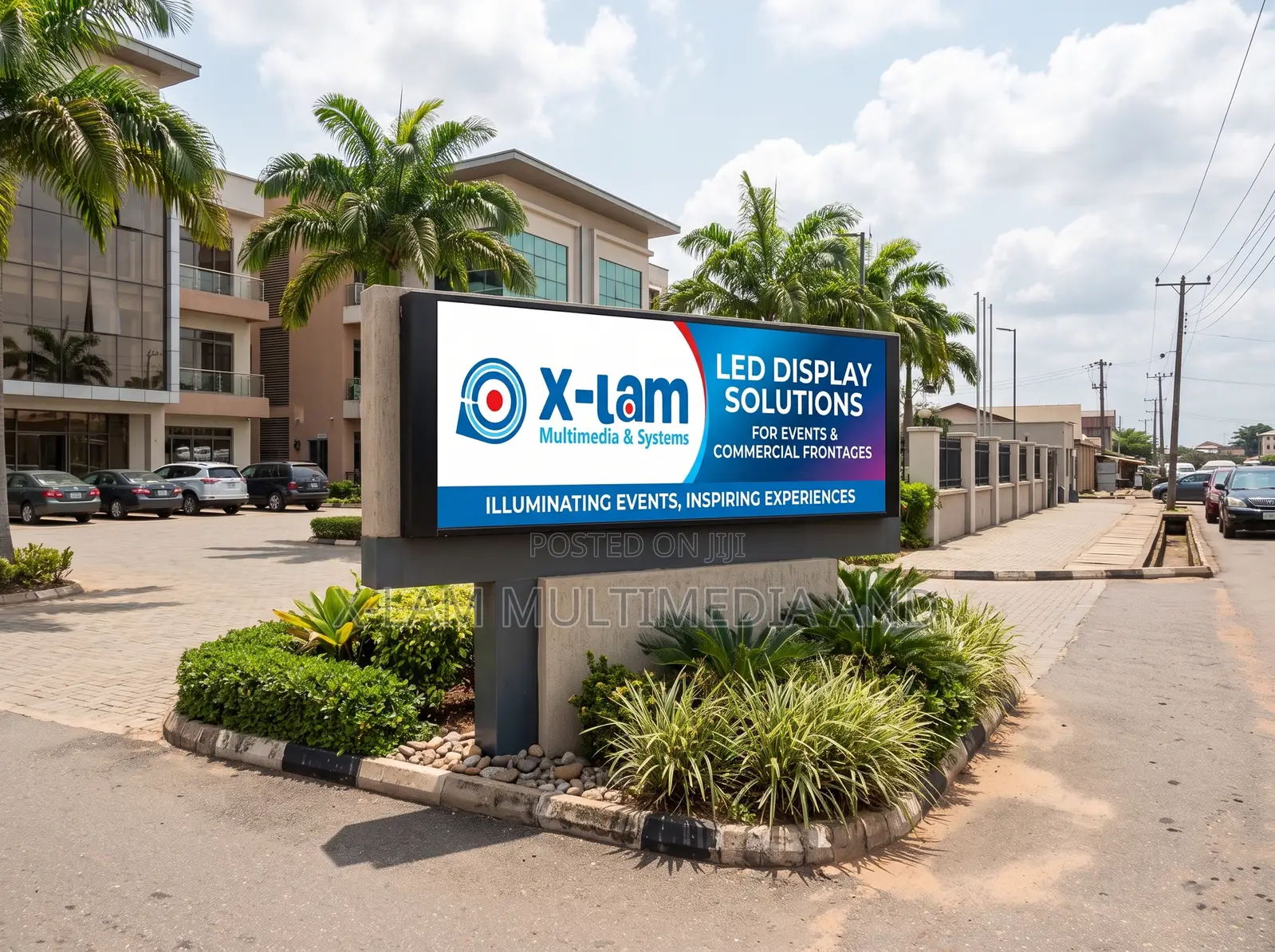 LED Advertising Screen for Commercial Properties