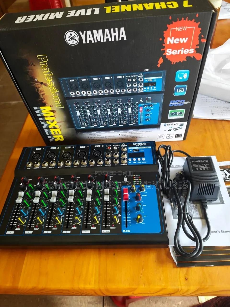 7 Channel Live Mixer