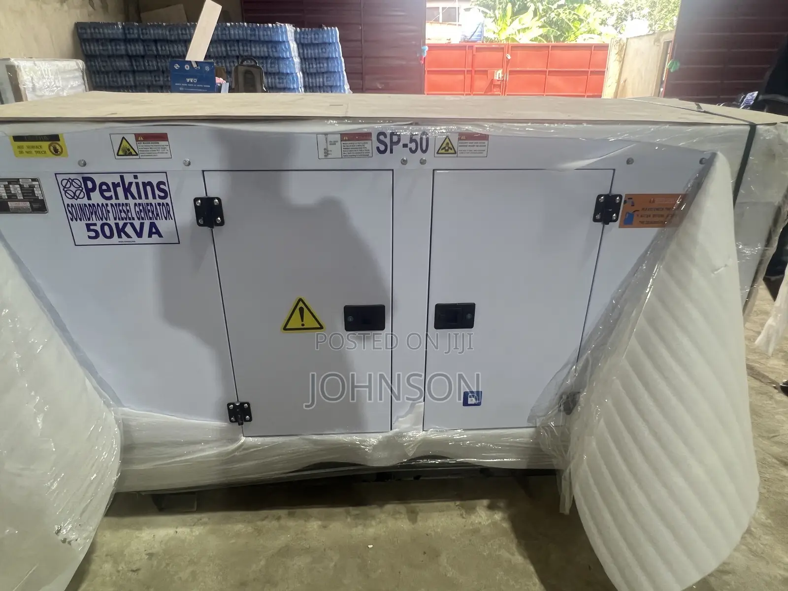 50kva Brand New UKPerkins Soundproof Diesel Generator 100% Copper 