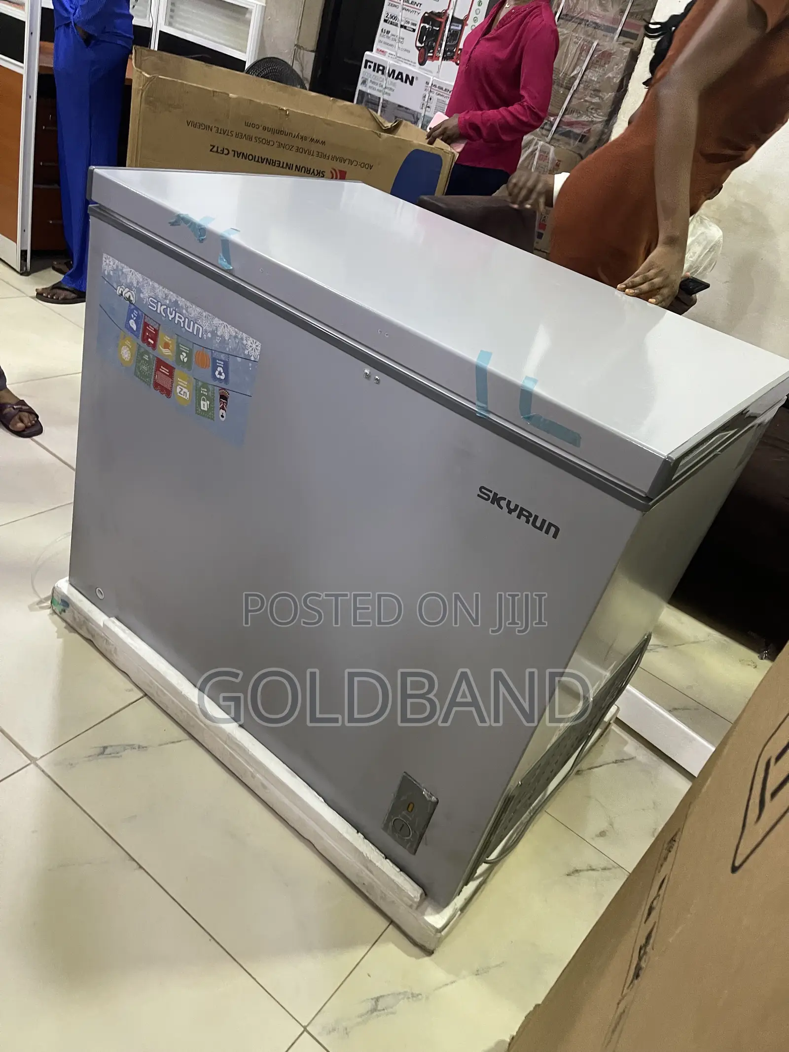 Skyrun 260L Deep Chest Freezer for Convenient Food Preservation