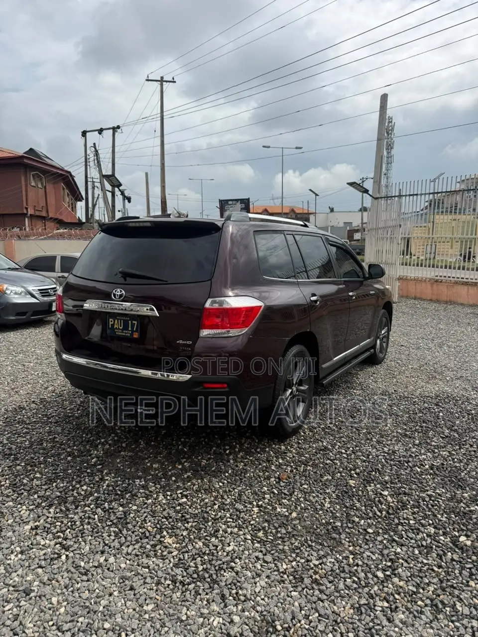 Toyota Highlander 2010 Burgundy
