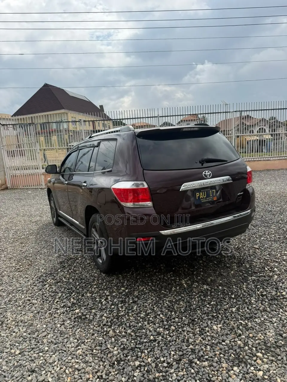 Toyota Highlander 2010 Burgundy