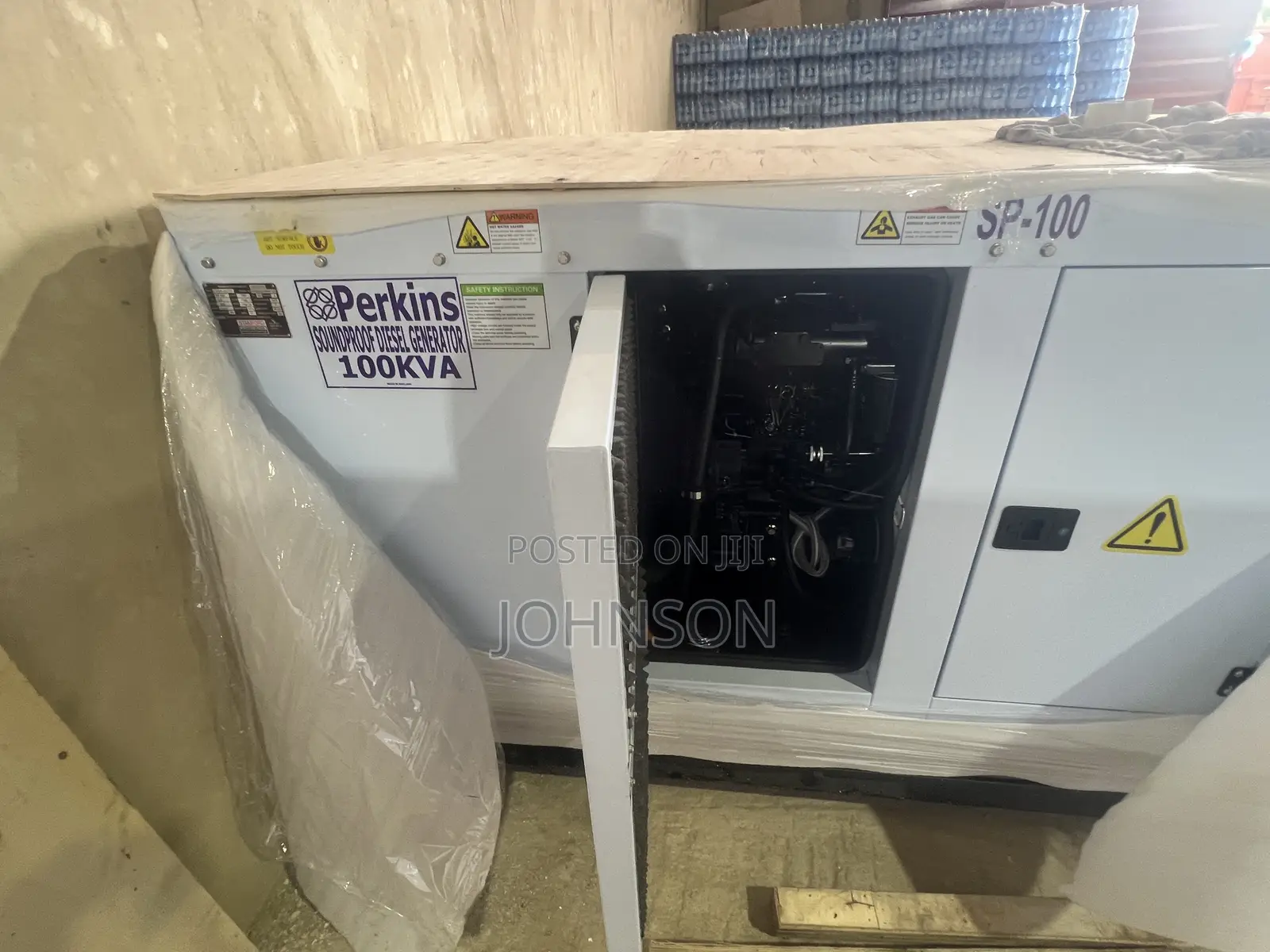 100kva Brand New UKPerkins Soundproof Diesel Generator 100% Copper 