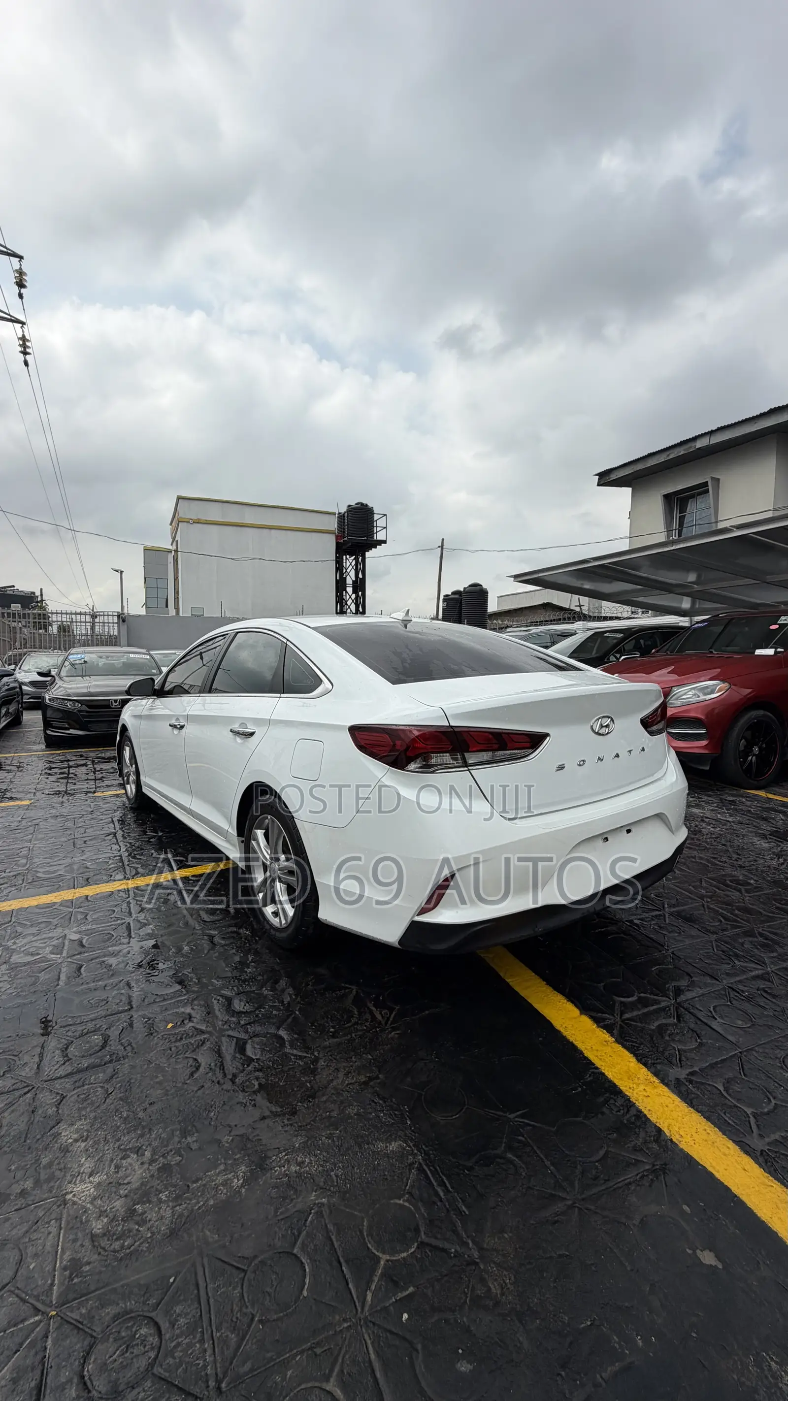 Hyundai Sonata Sport 2018 White