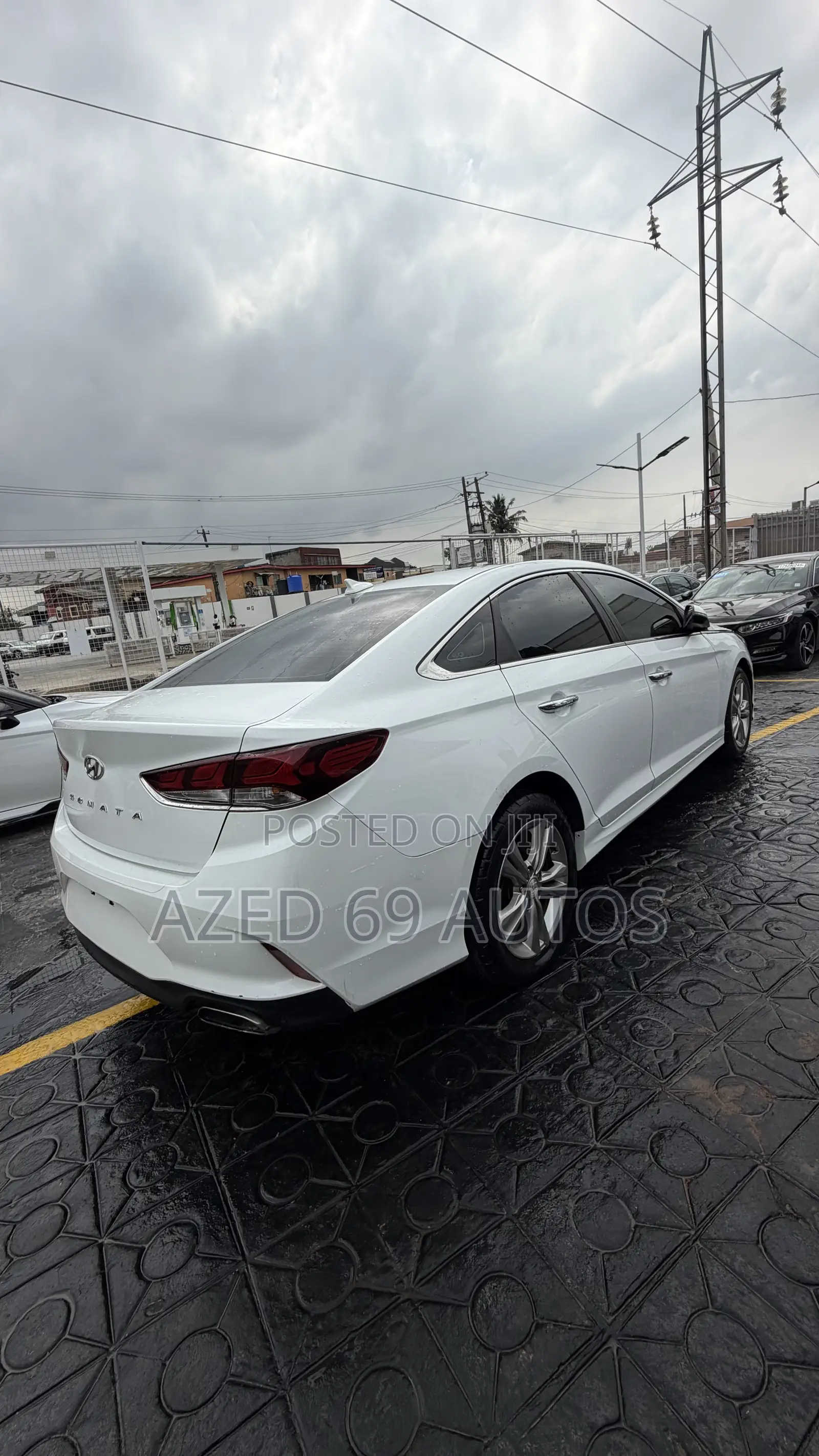 Hyundai Sonata Sport 2018 White