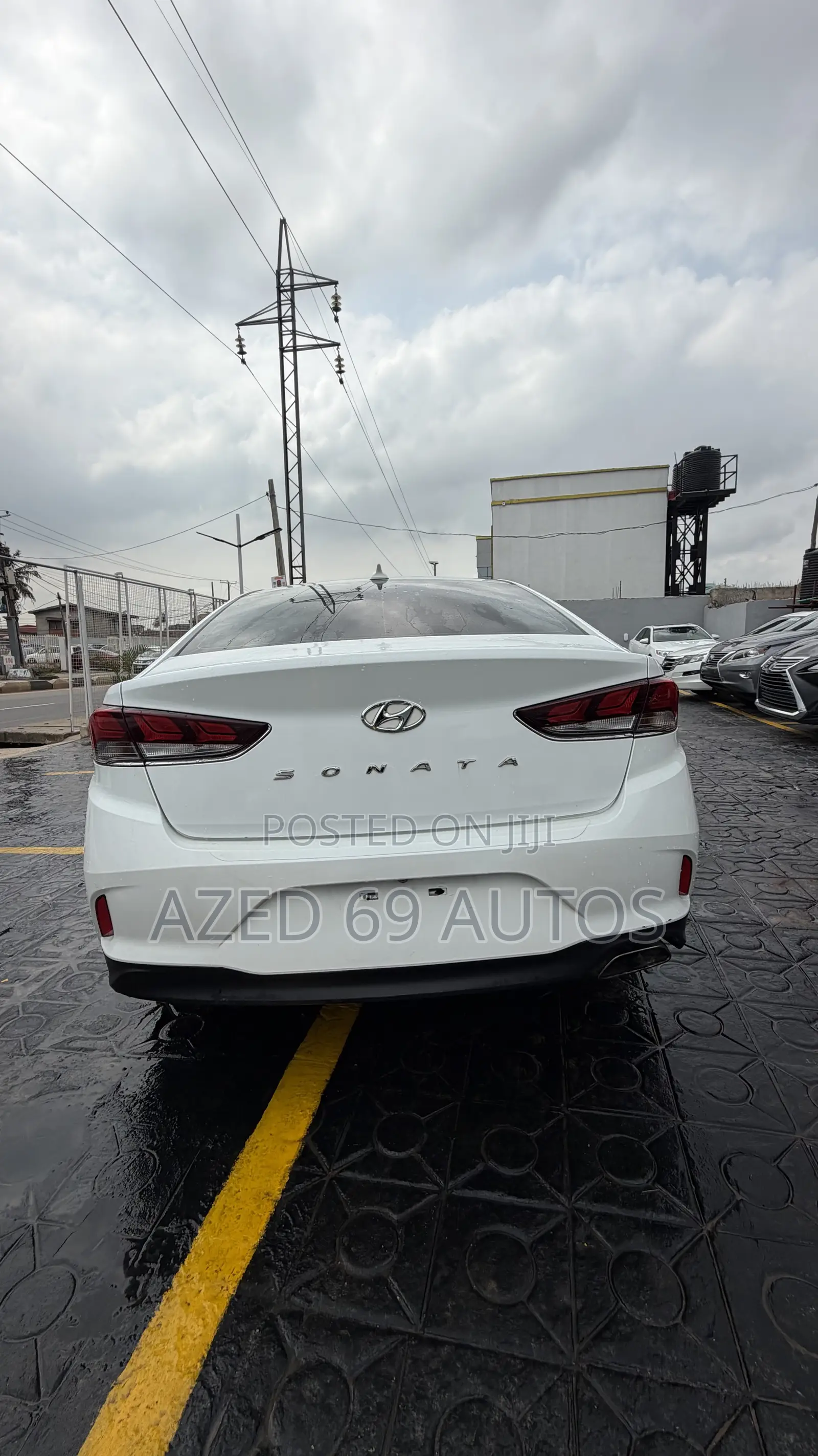 Hyundai Sonata Sport 2018 White