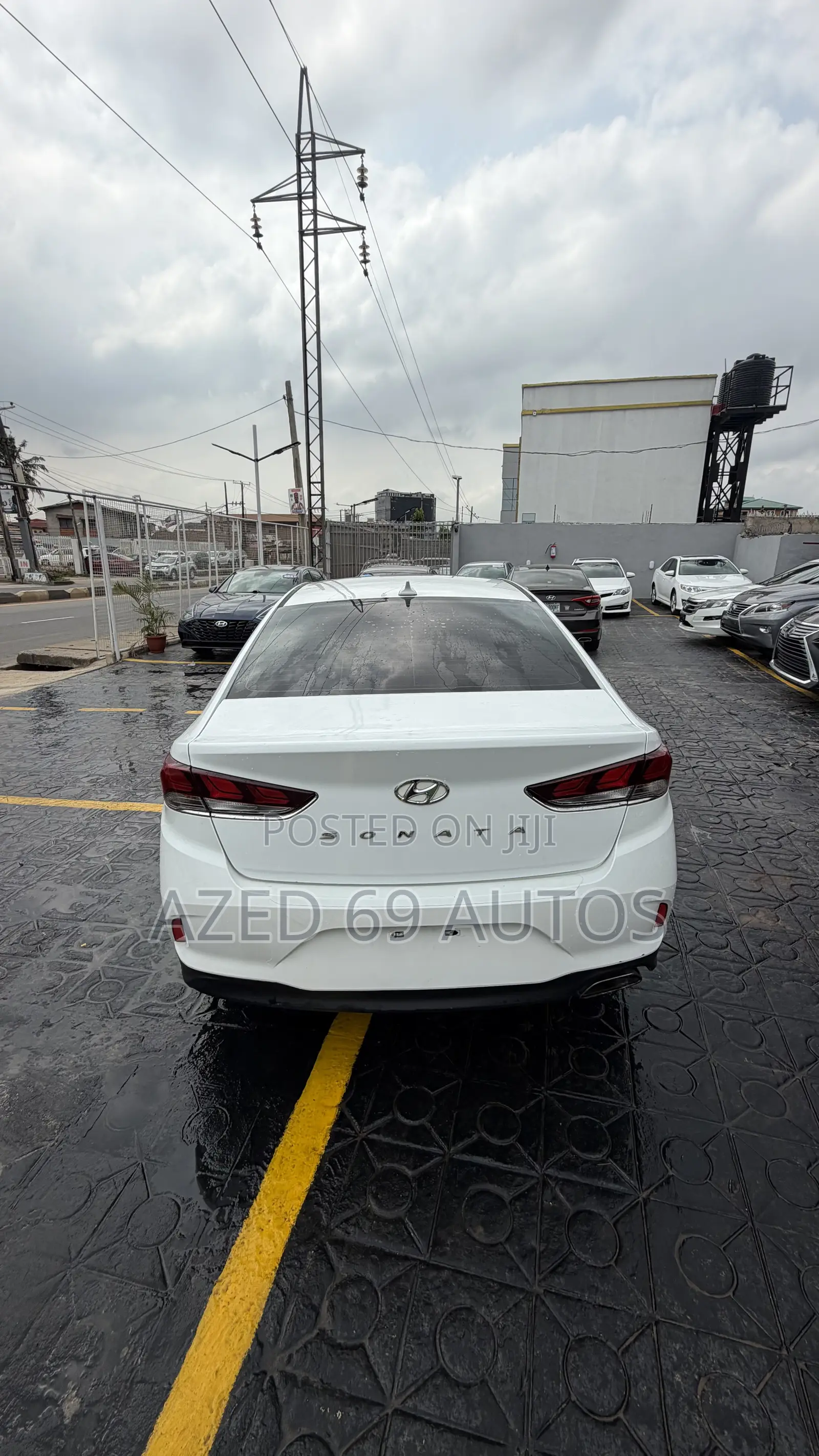 Hyundai Sonata Sport 2018 White