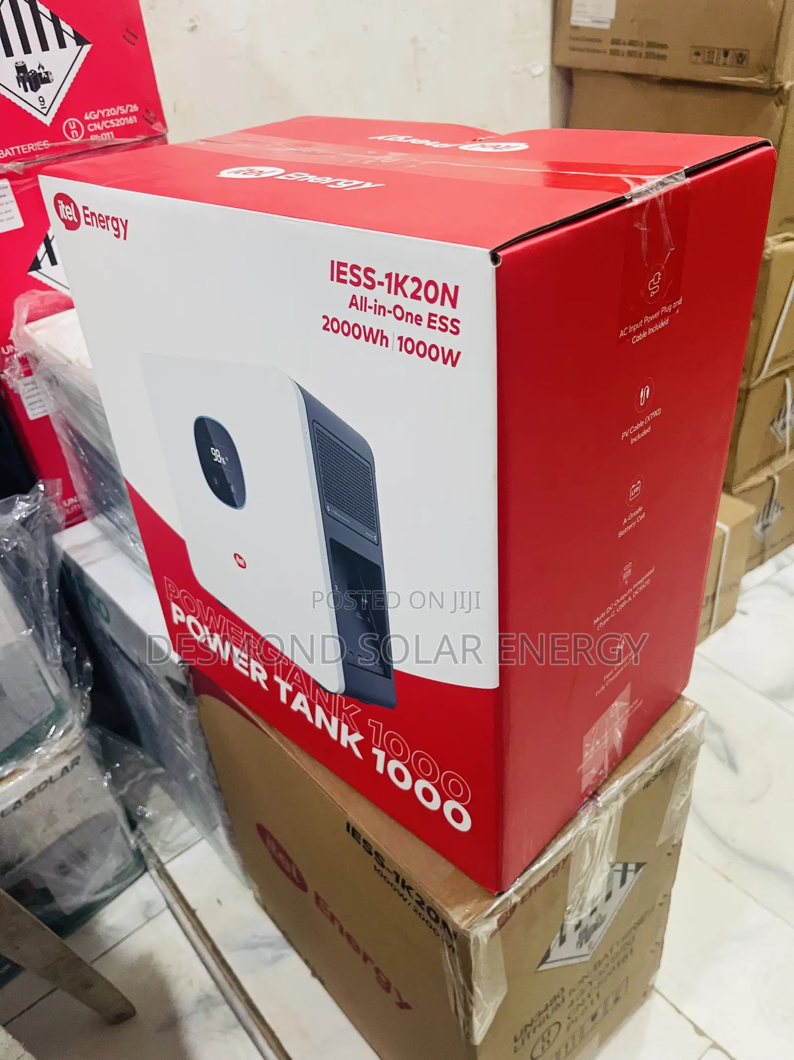 1000w Itel Solar Power Tanke Very Much Available Now