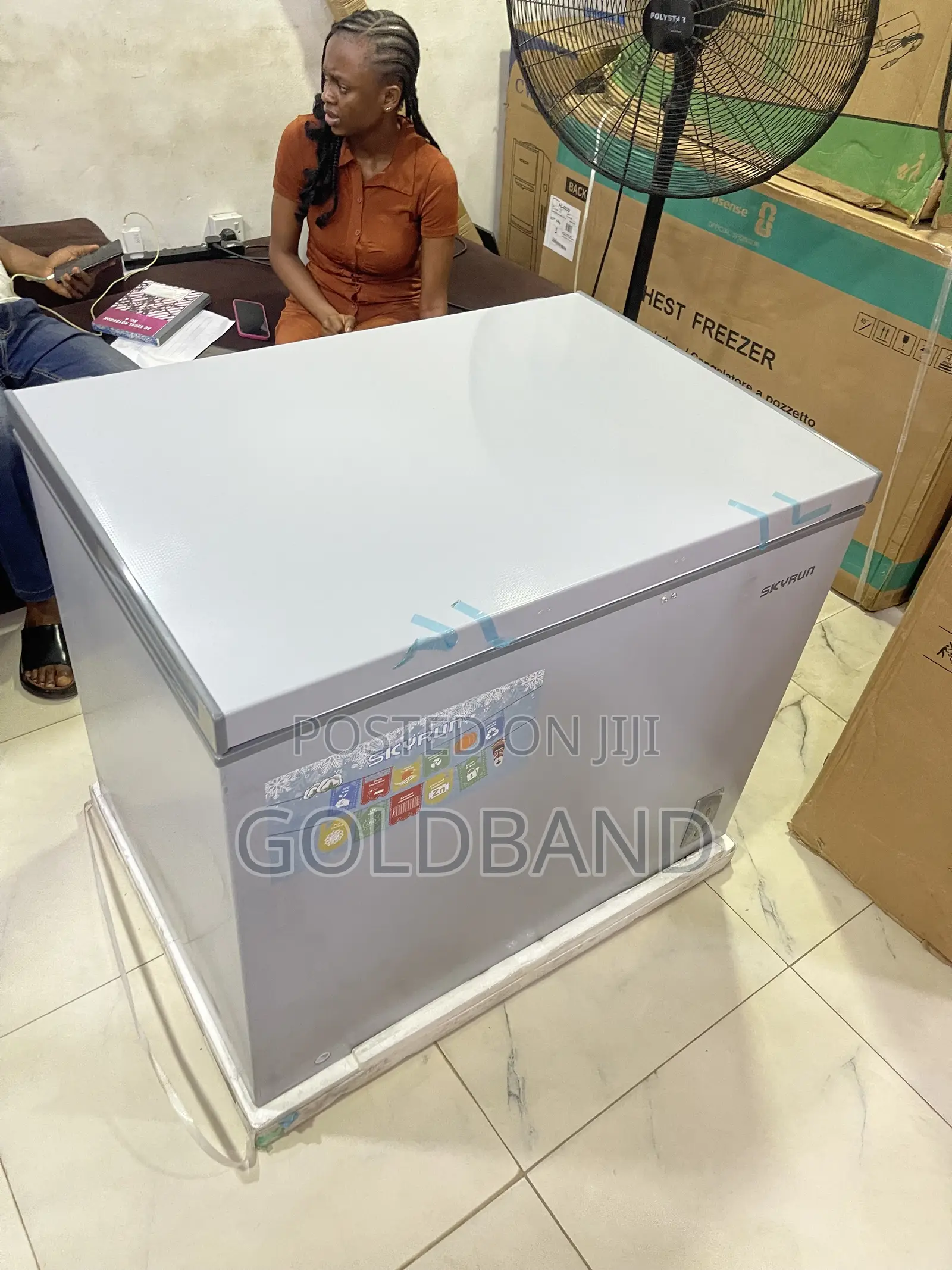 Skyrun 260L Deep Freezer for Meat, Fish and Frozen Produce
