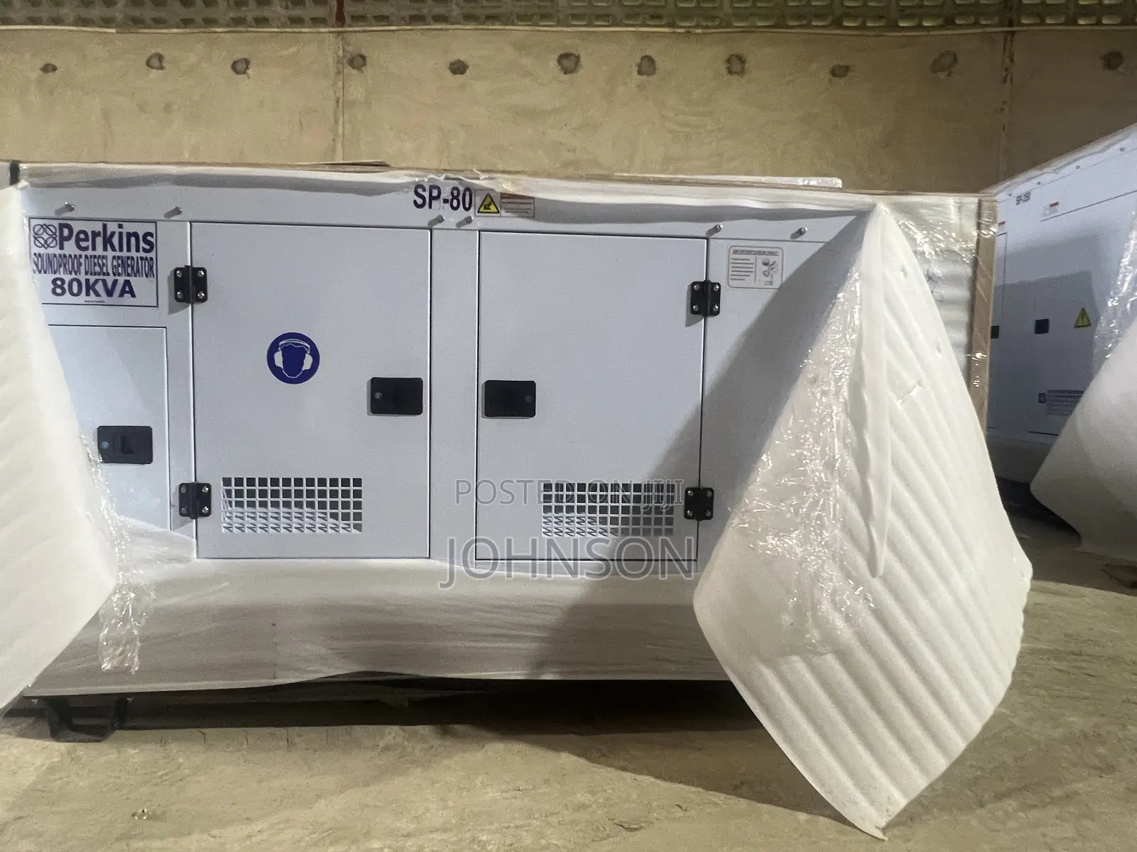 80kva Brand New UKPerkins Soundproof Diesel Generator 100% Copper 