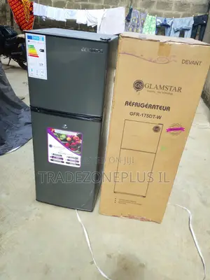 Glamstar GFR-175DT-W 175L Fridge for Family Living