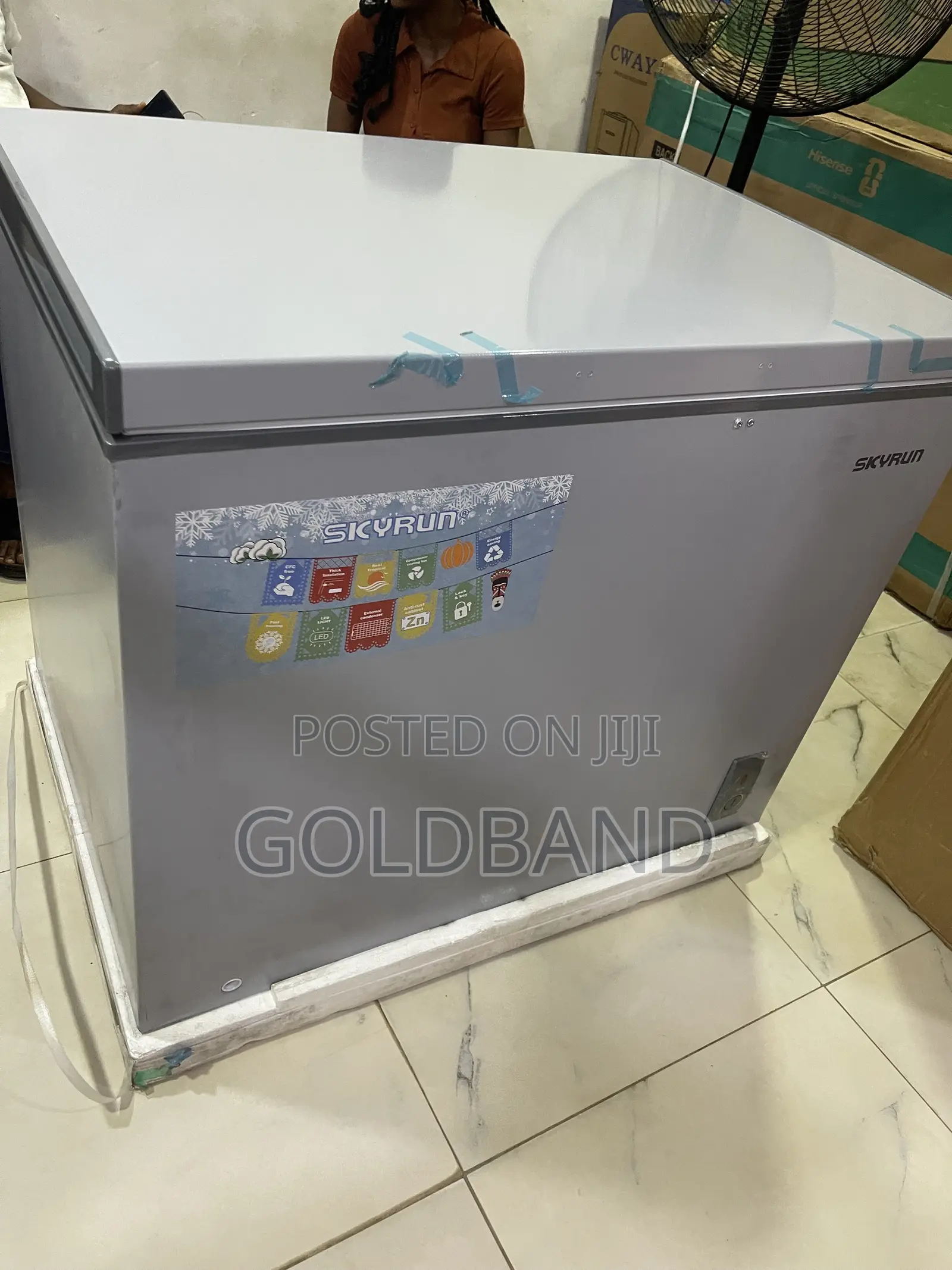 Skyrun BD 260A 260-Litre Deep Freezer for Modern Households