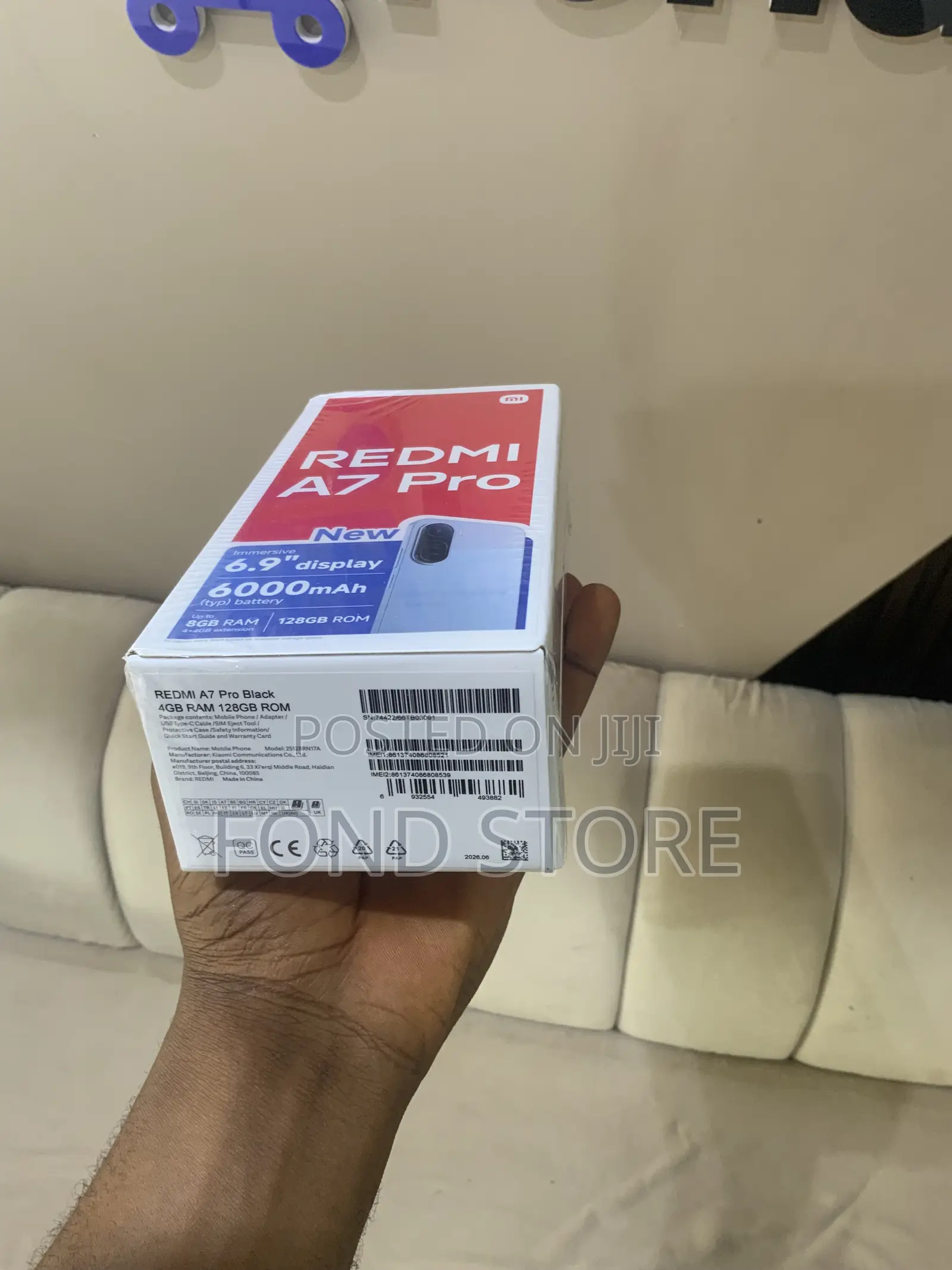 New Xiaomi Redmi A7 Pro 128 GB Red